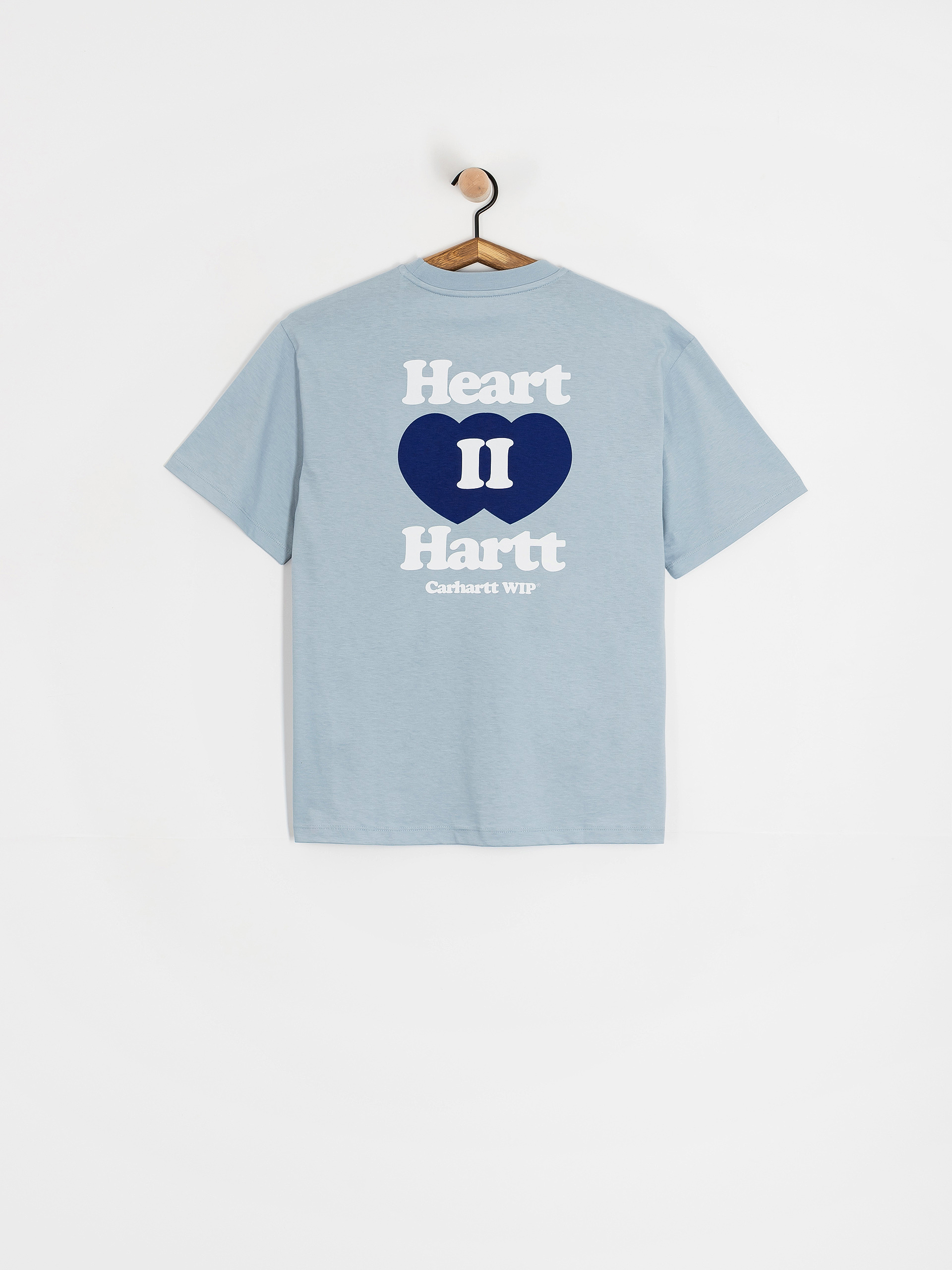 Tričko Carhartt WIP Heart II Hartt Wmn (blue fog)