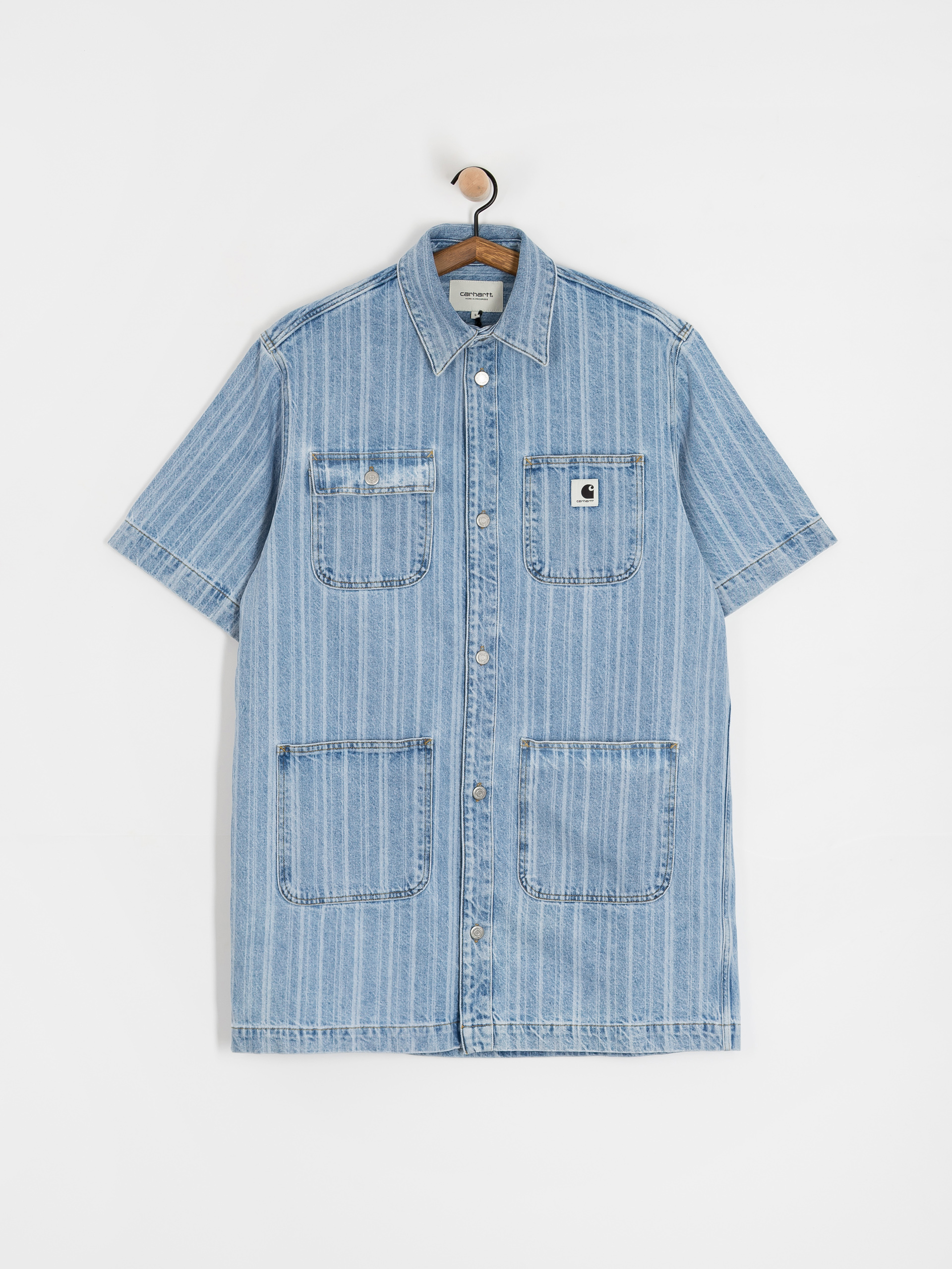 Šaty  Carhartt WIP Rylan Wmn (rylan stripe/blue/stone bleached)