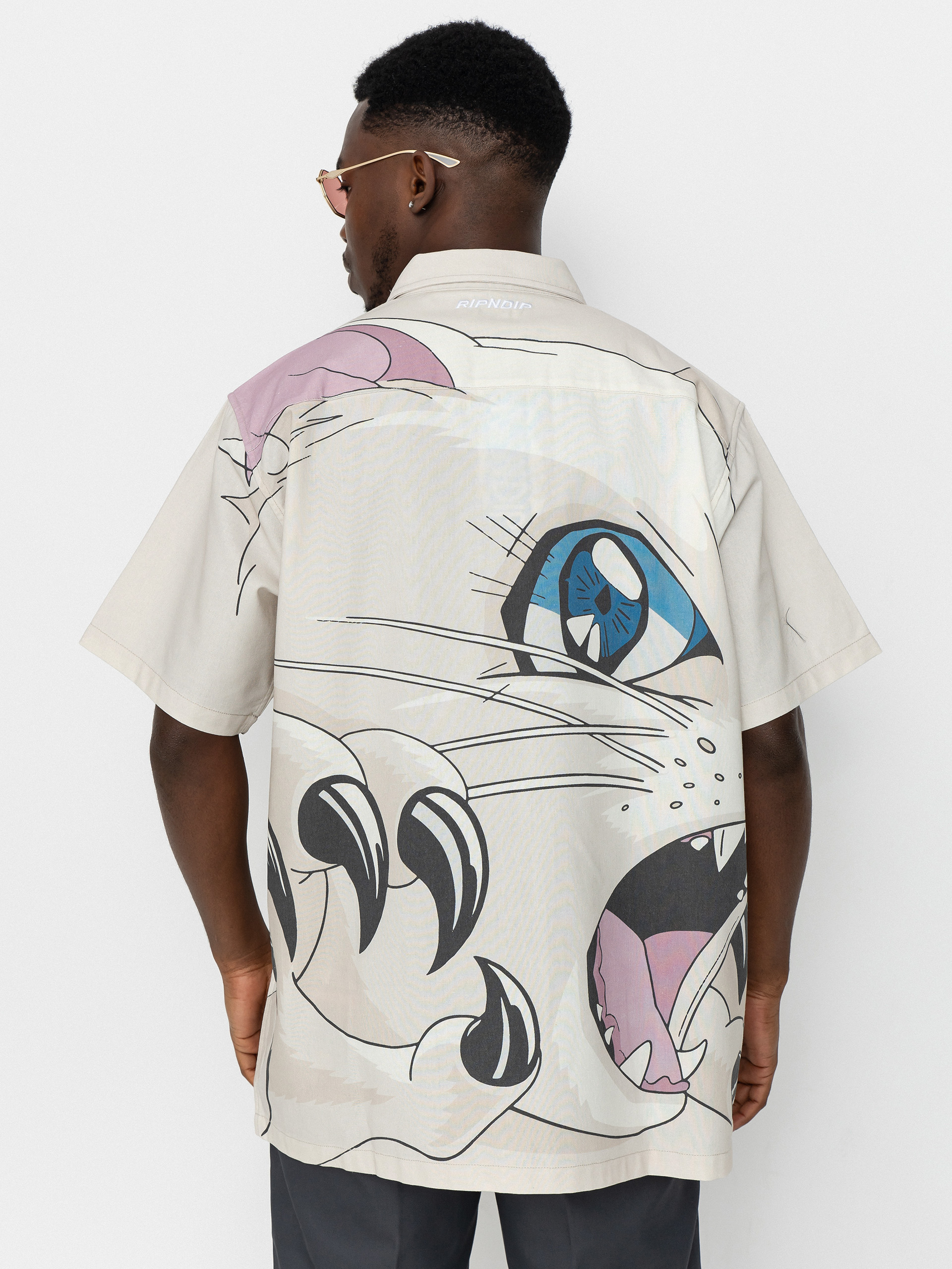 Košeľa RipNDip Metal Claw (bone)