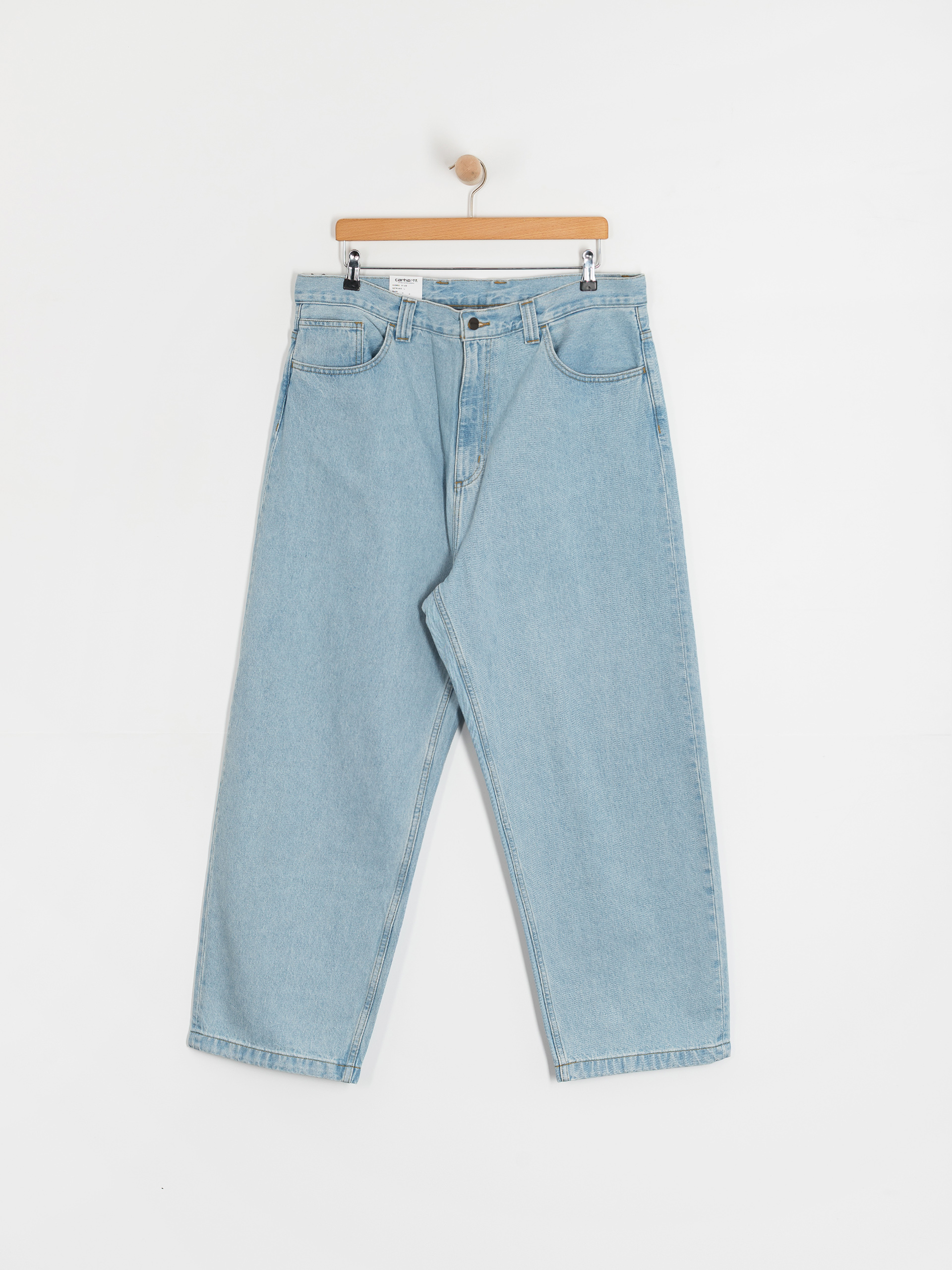 Nohavice Carhartt WIP Brandon (blue/heavy stone bleached)