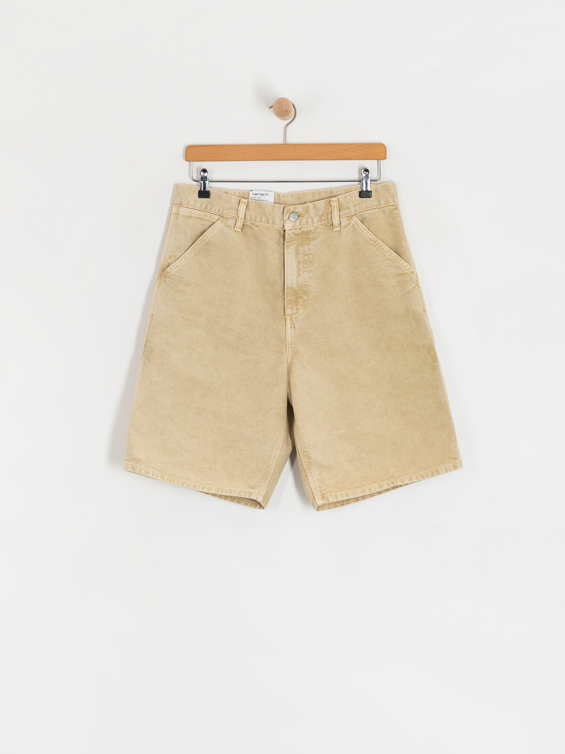 Kraťasy Carhartt WIP Single Knee (dusty h brown/chalk wash)