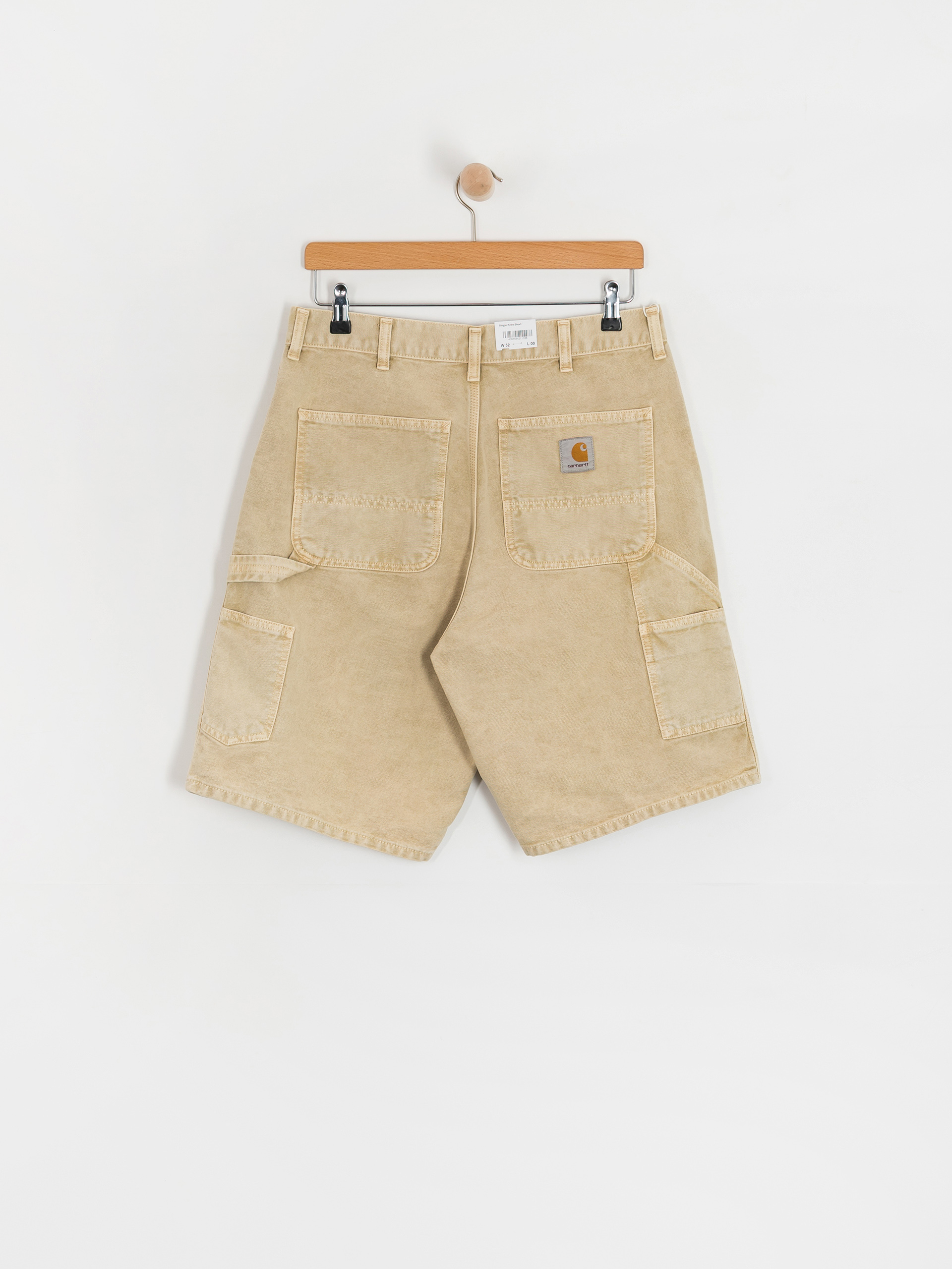 Kraťasy Carhartt WIP Single Knee (dusty h brown/chalk wash)