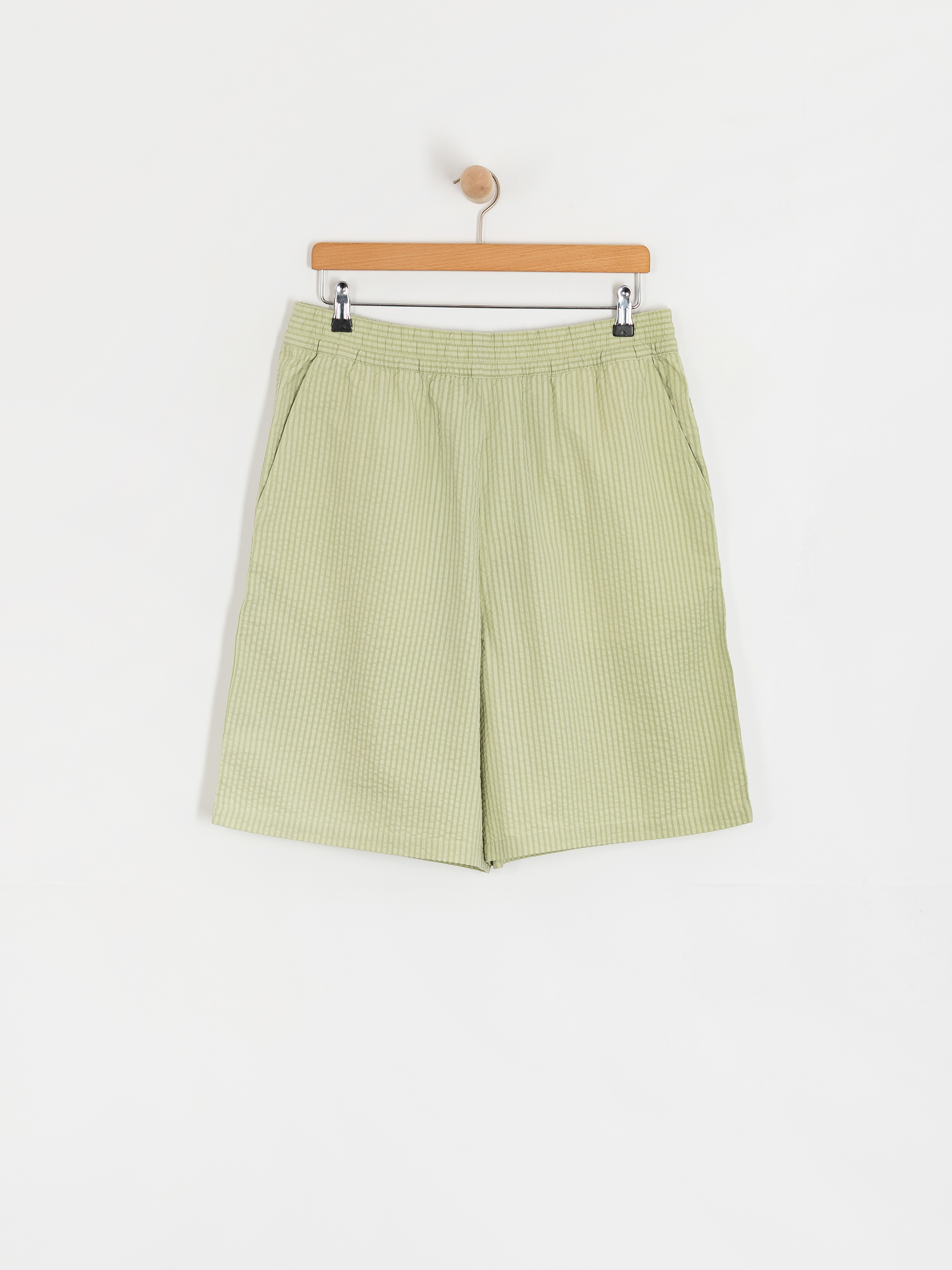 Kraťasy Carhartt WIP Toland (toland stripe/pale olive)