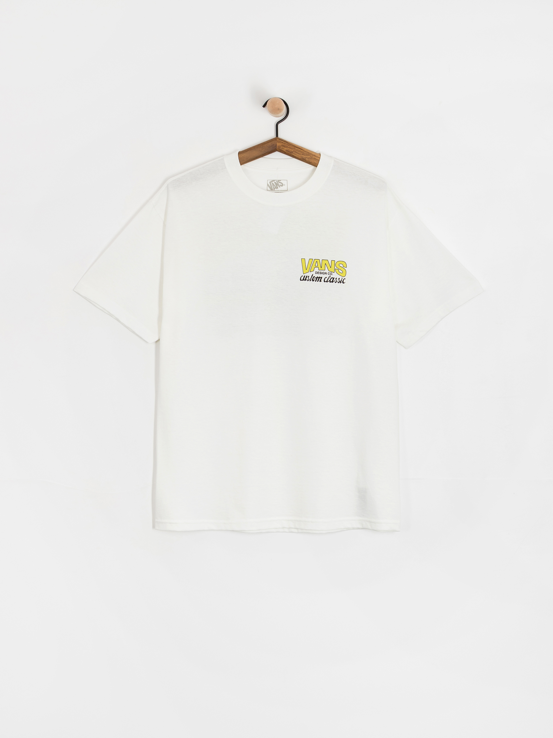 Tričko Vans Shop Front (white/sunny yellow)