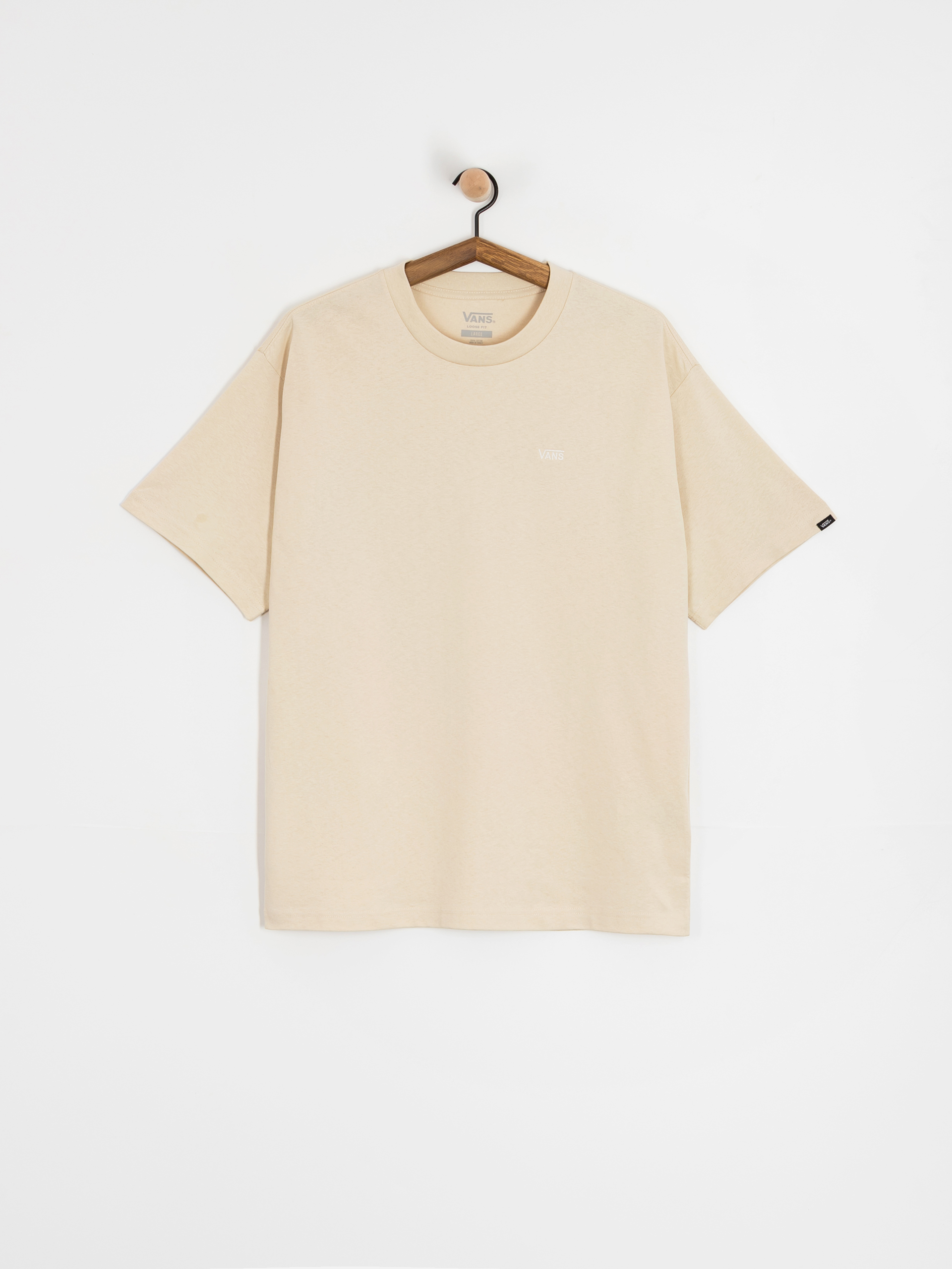 Tričko Vans Left Chest II Loose (oatmeal)