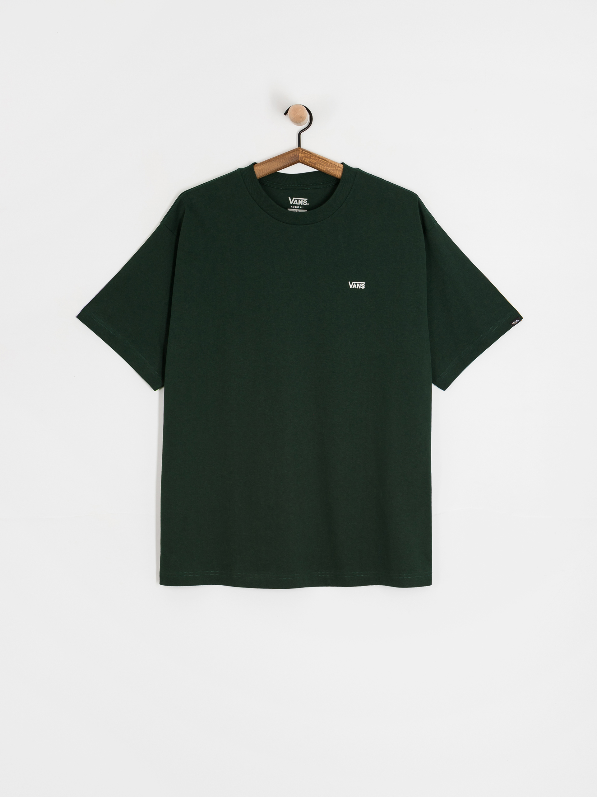 Tričko Vans Left Chest II Loose (scarab)