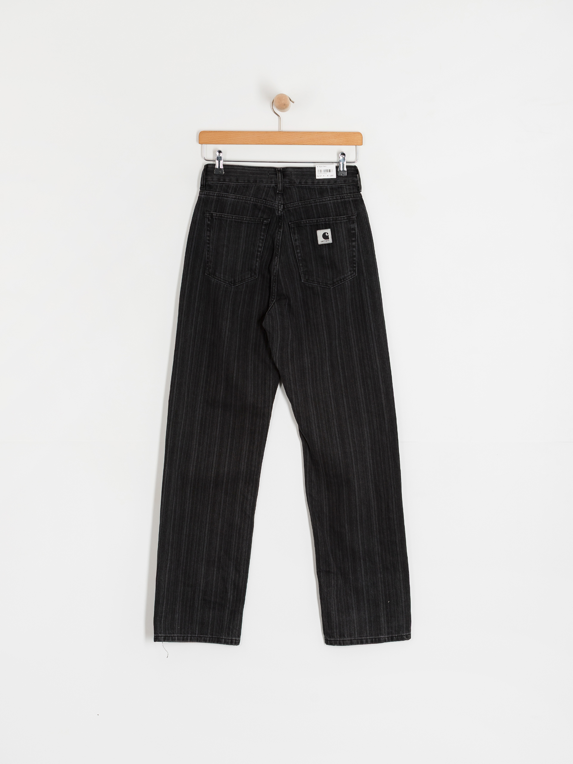 Nohavice Carhartt WIP Rylan Wmn (rylan stripe/black/stone washed)