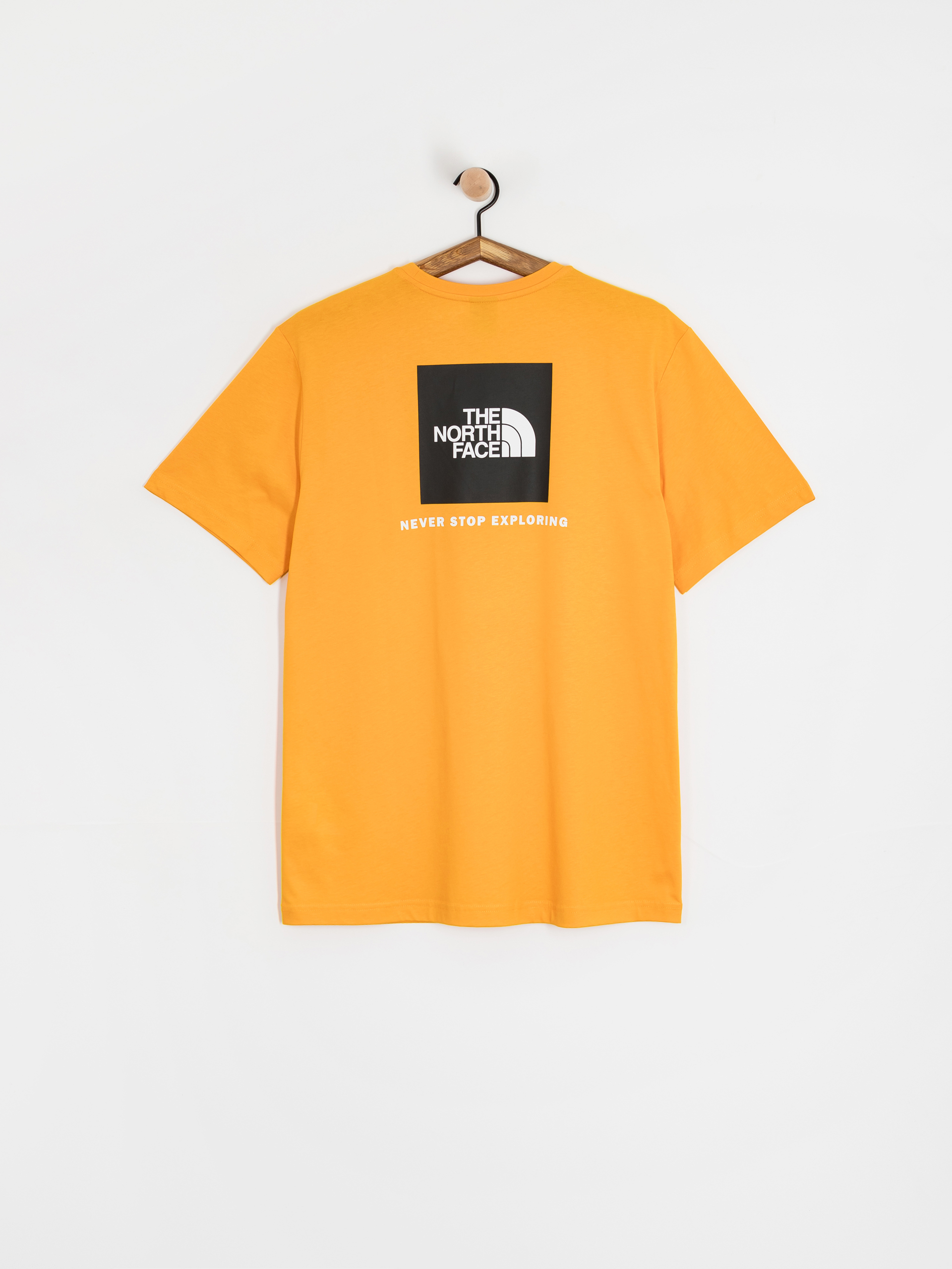 Tričko The North Face Box Nse (summit gold/tnf black)