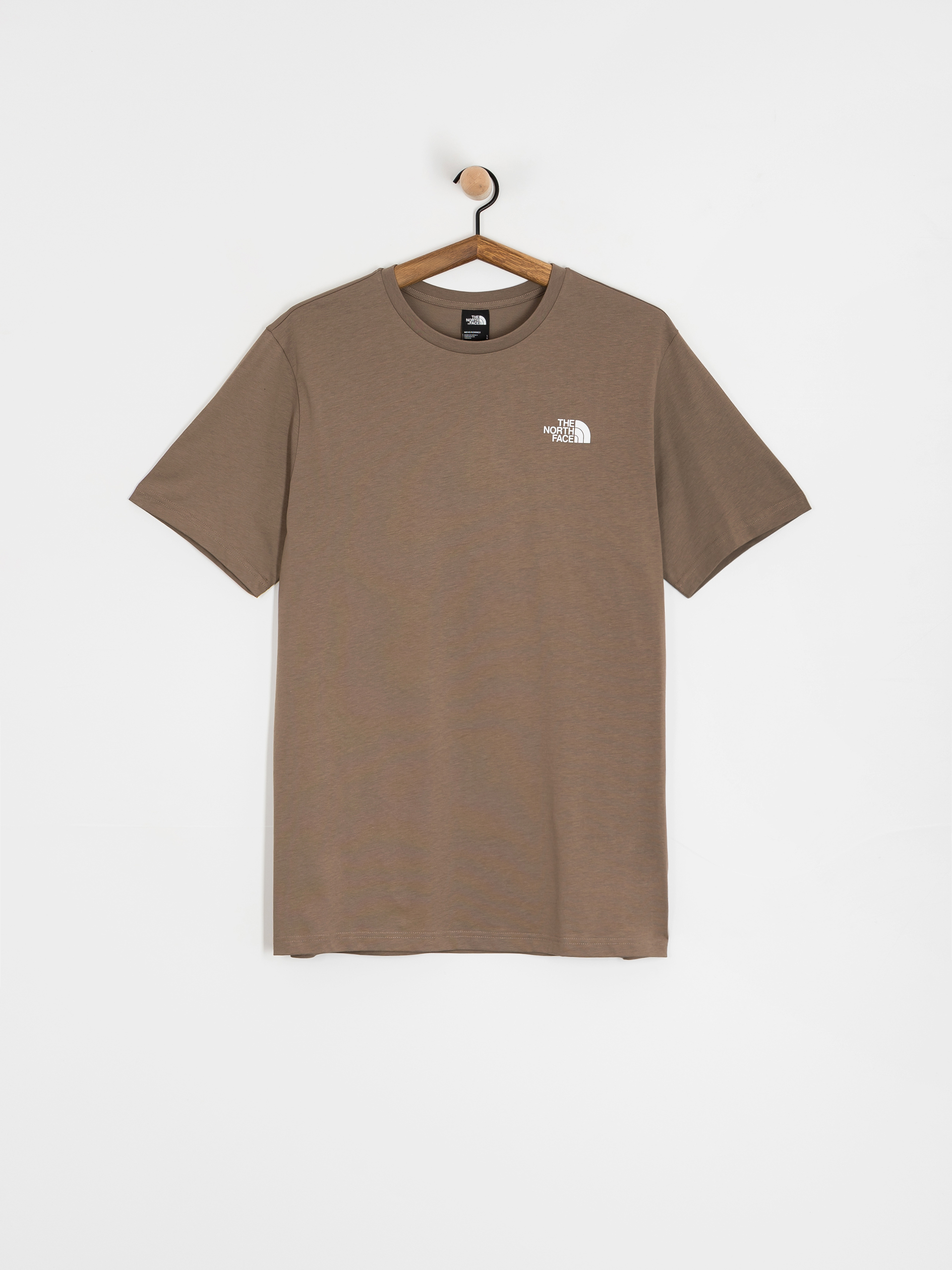 Tričko The North Face Box Nse (mocha brown/mushroom gr)
