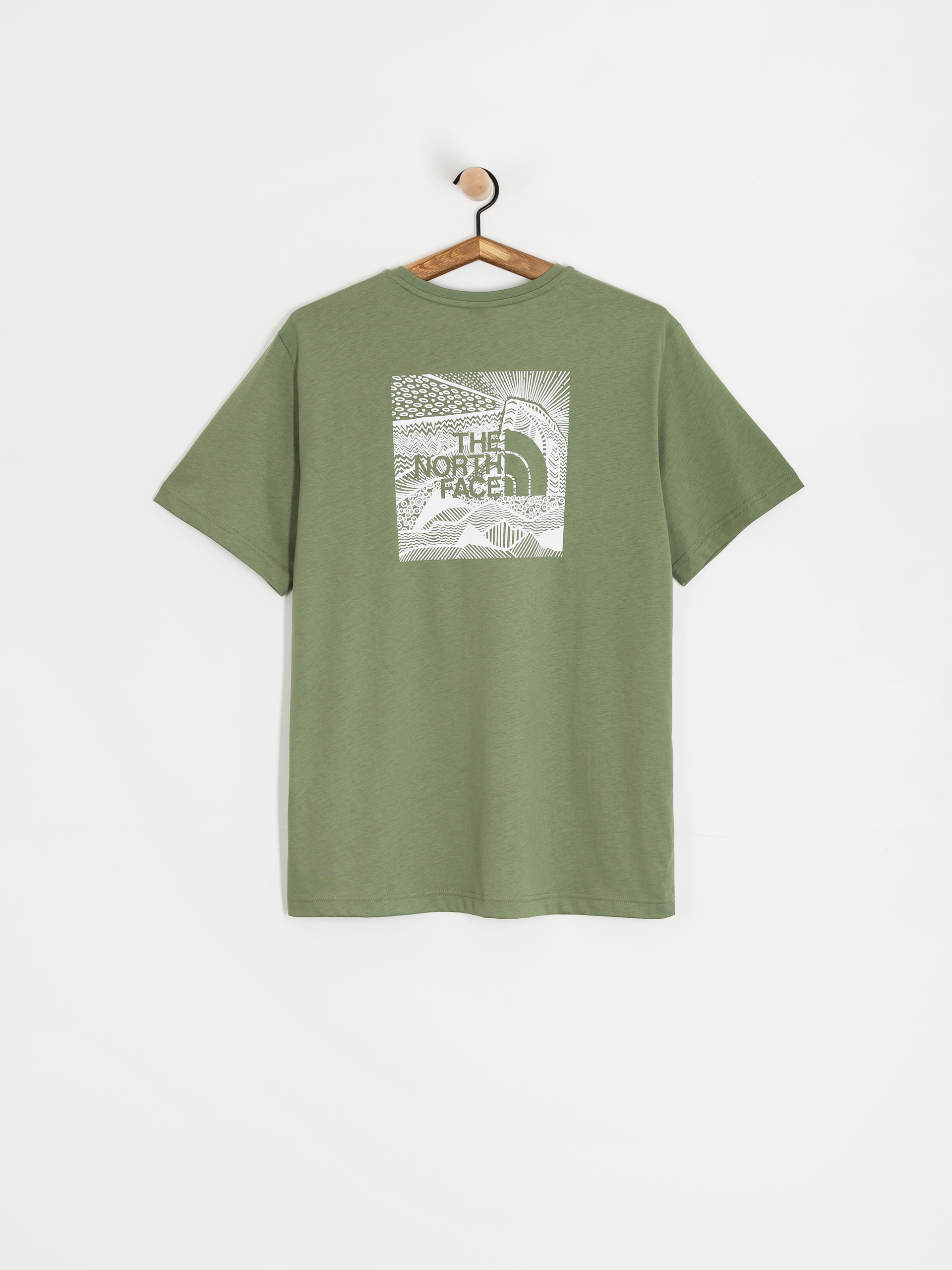 Tričko The North Face Box Nse Celebration (bark mist)