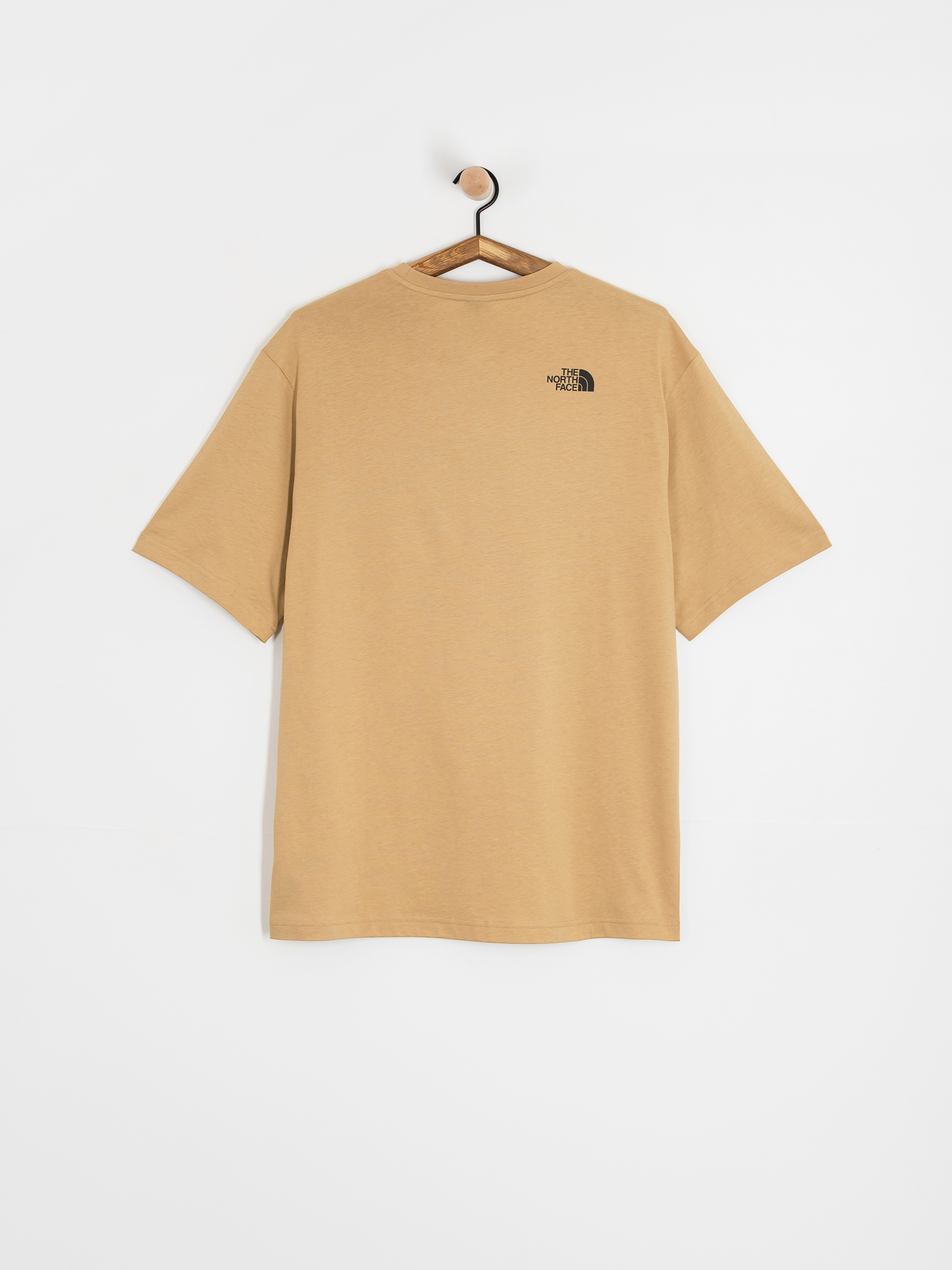 Tričko The North Face Mountain Logo Relaxed Pocket (khaki stone)