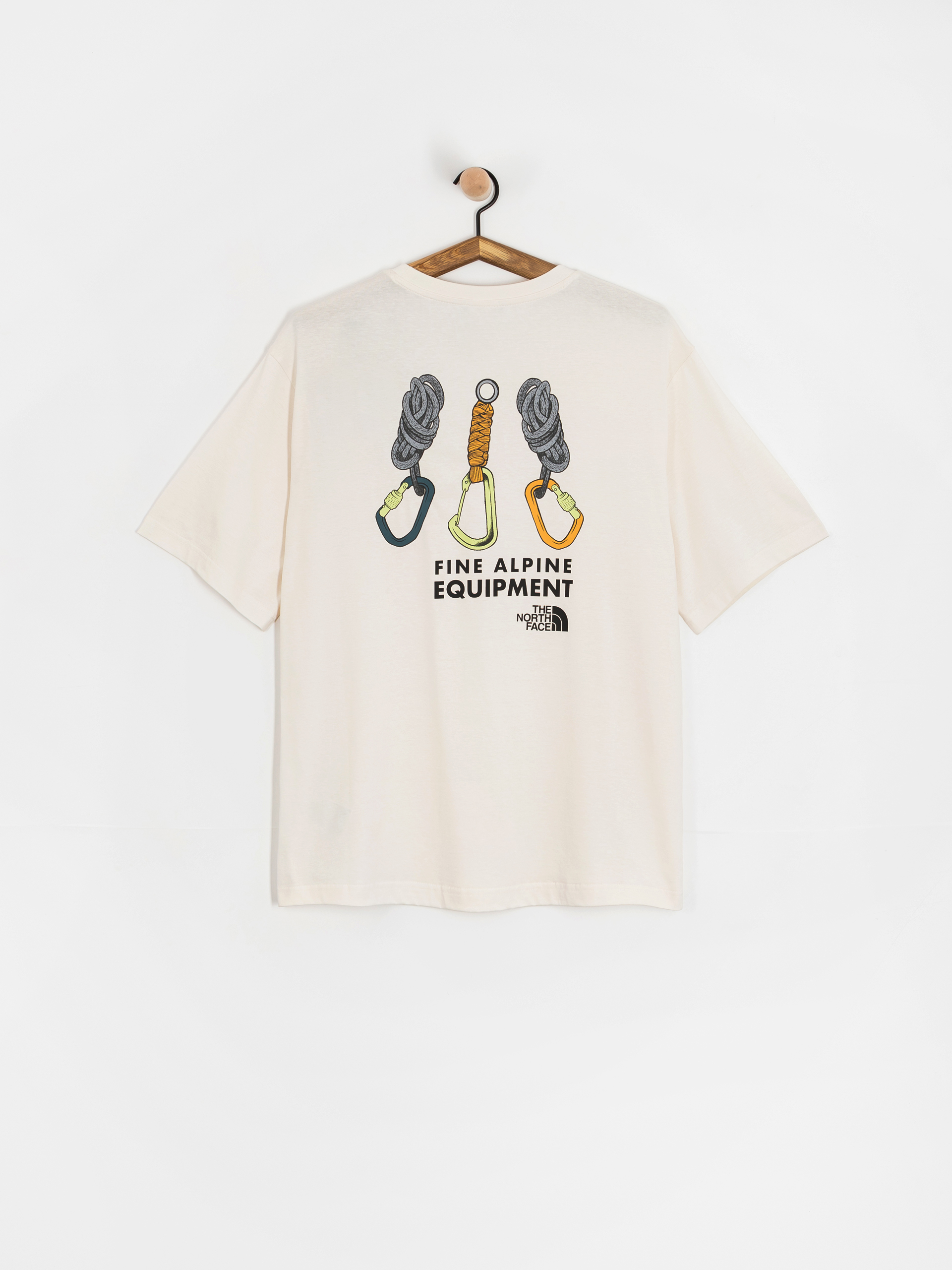 Tričko The North Face Explore Gear Relaxed (white dune)