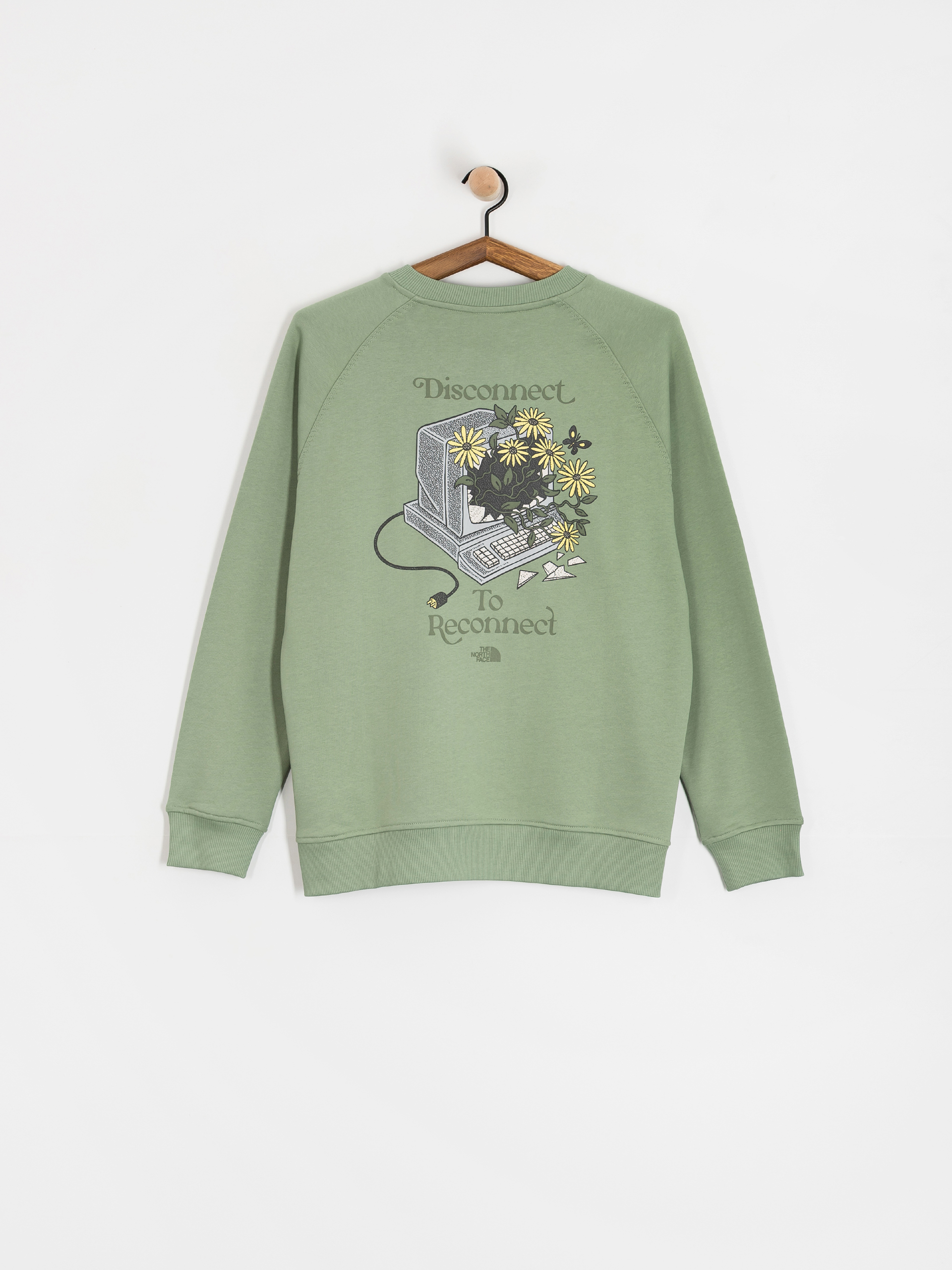 Mikina The North Face Connect Relaxed (slate moss)