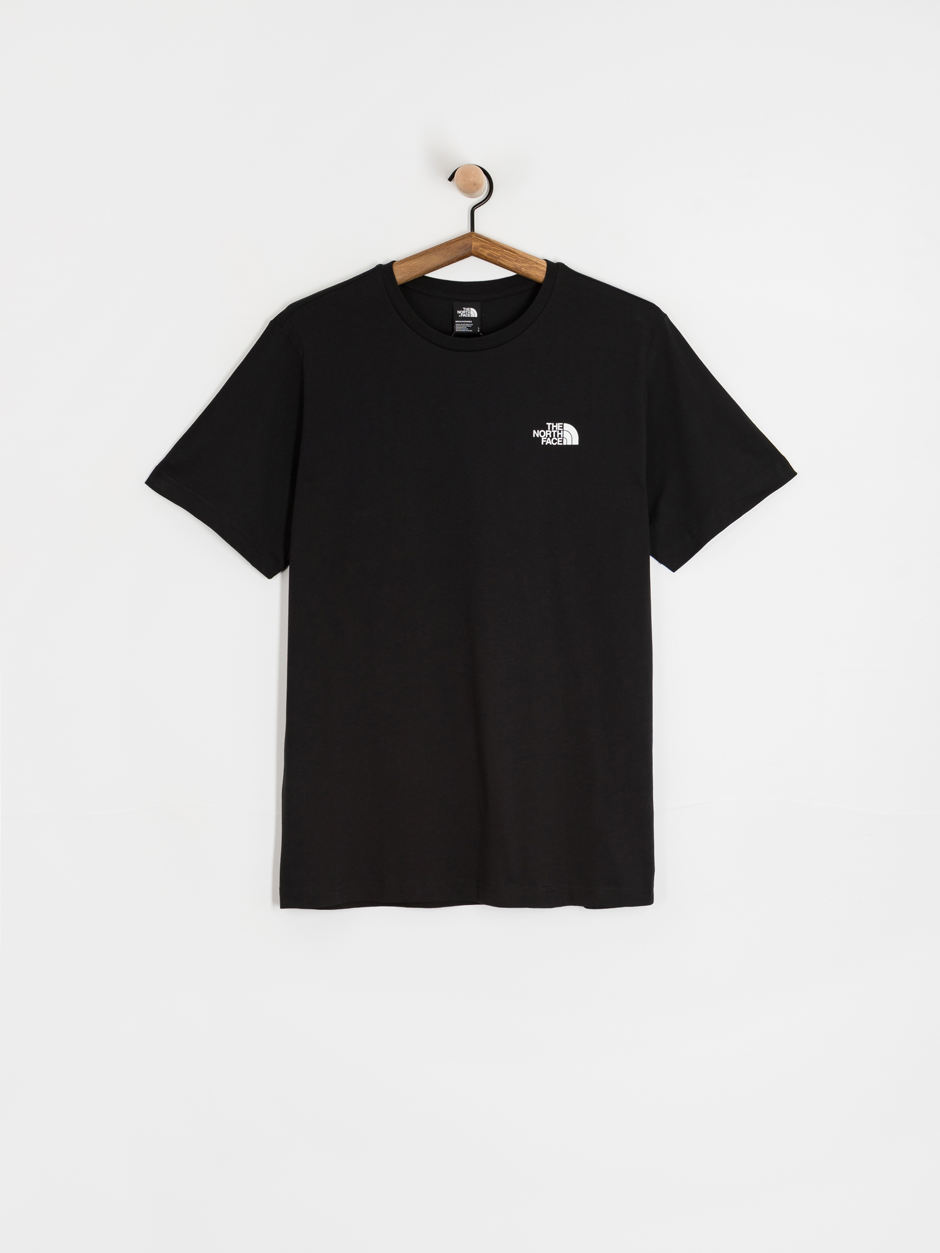 Tričko The North Face Vertical Logo (tnf black)