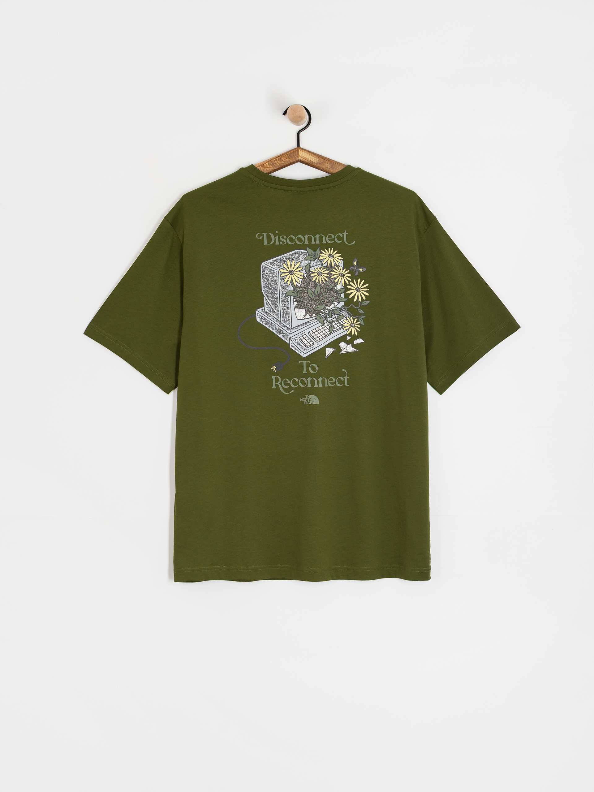 Triu010dko The North Face Connected Relaxed Graphic (woodland green)