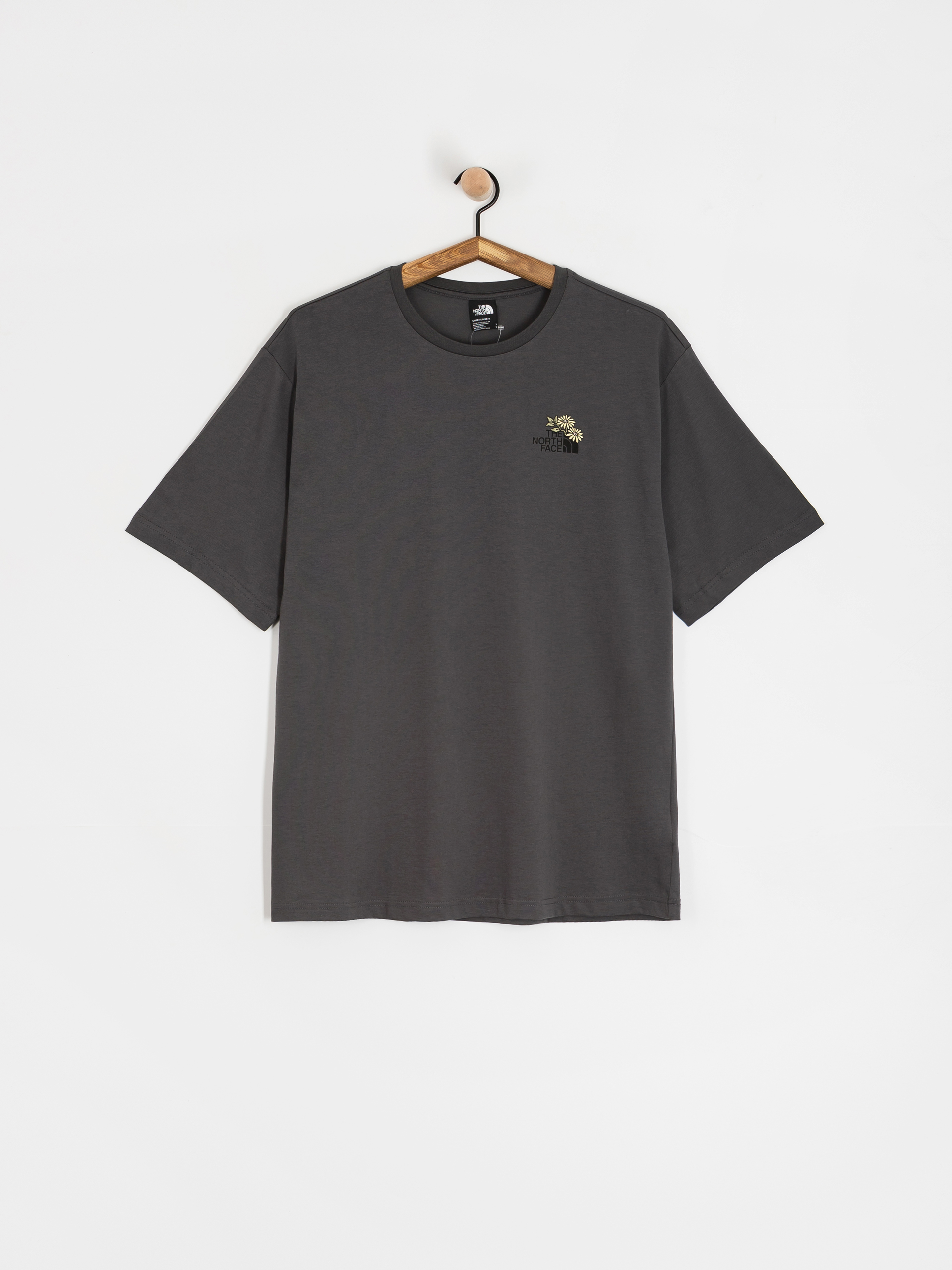 Tričko The North Face Flower Dome Relaxed Graphic (anthracite grey)