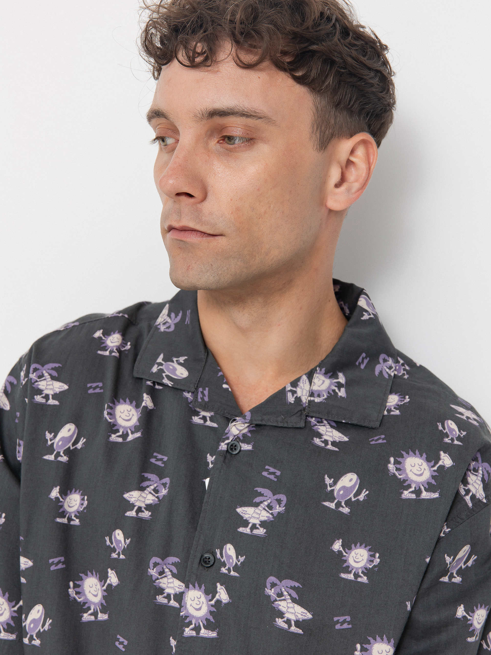 Košeľa Billabong Vacay (raven)