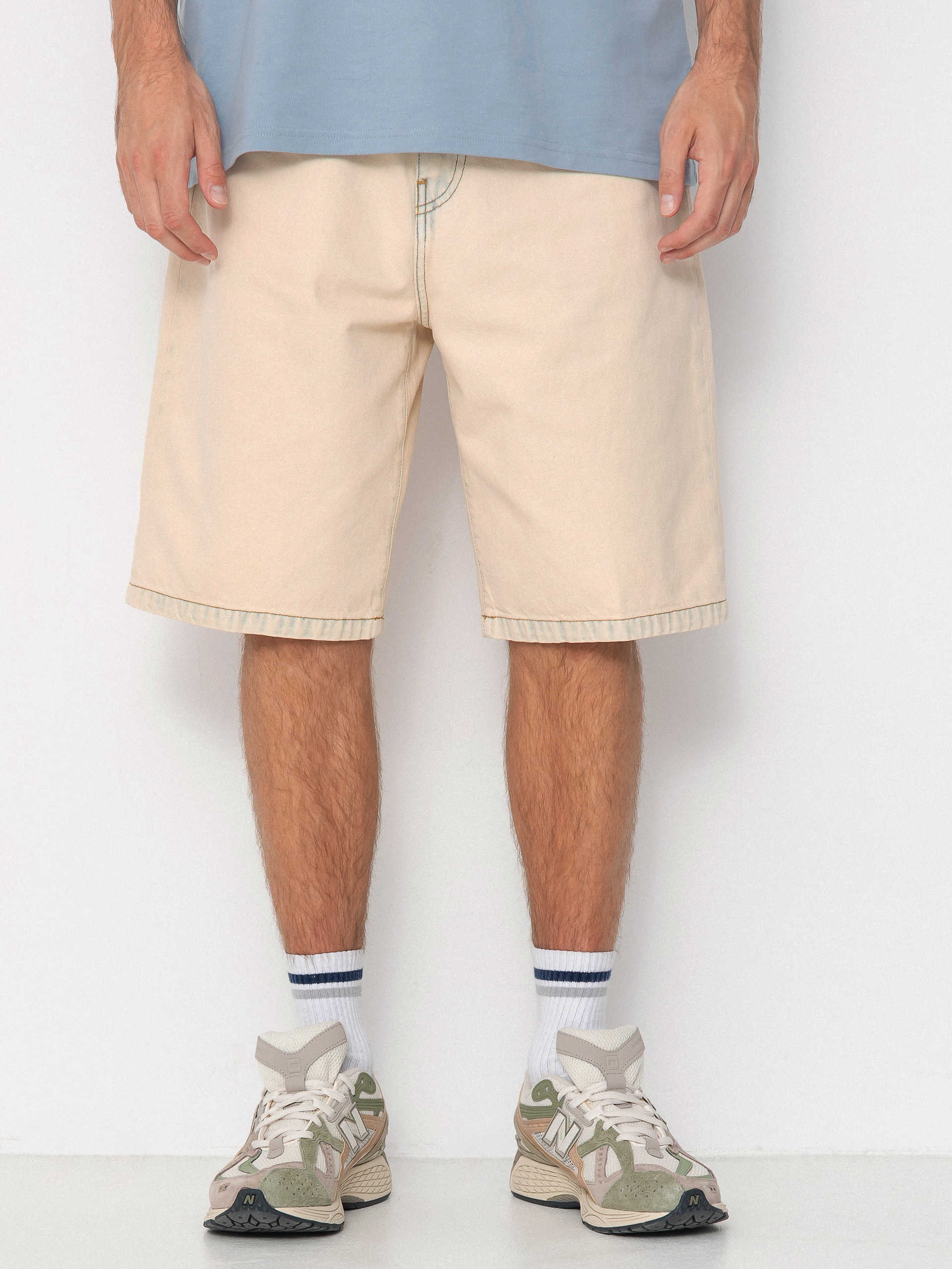Kraťasy Carhartt WIP Landon (blue/sand bleached)