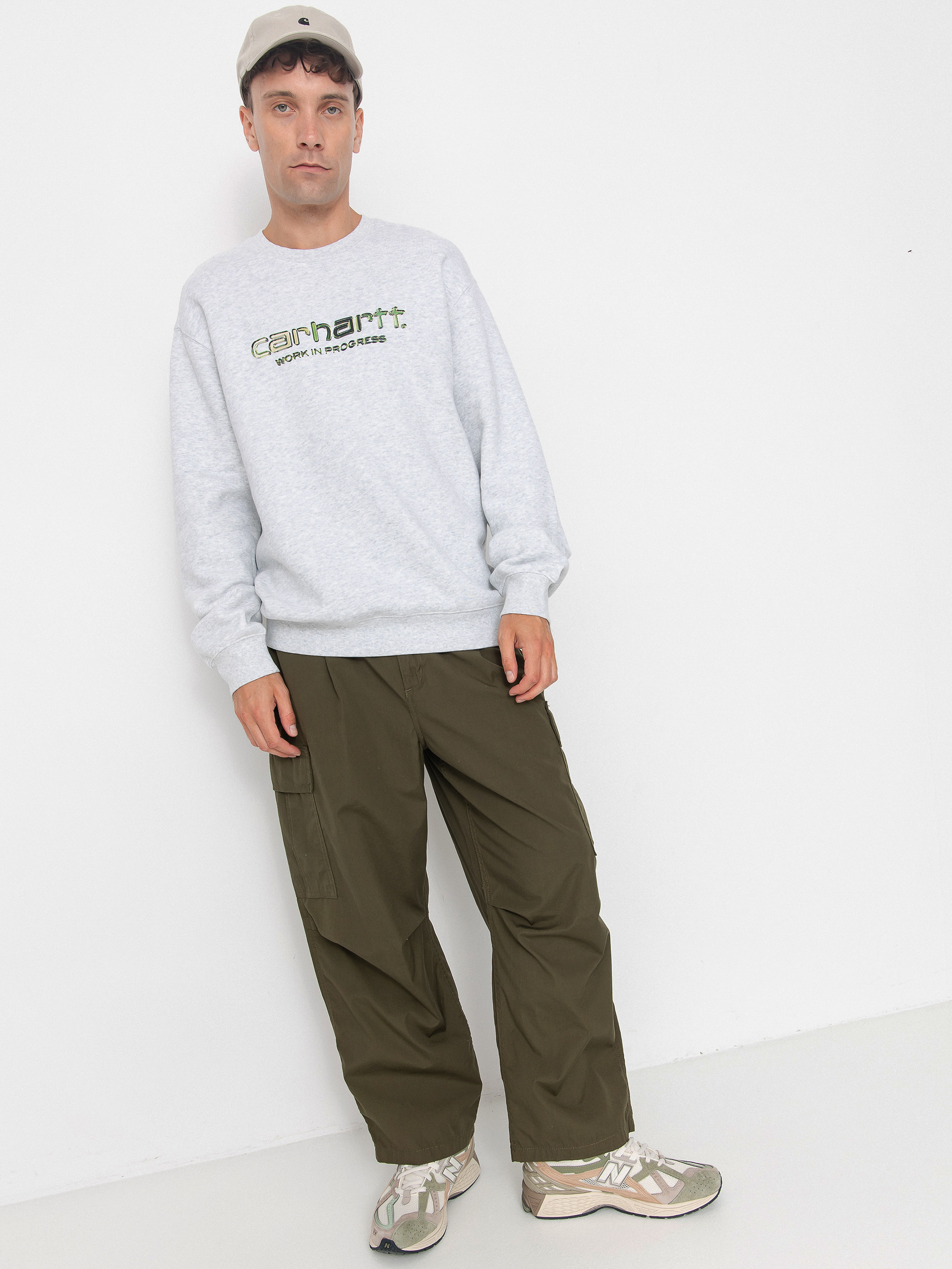 Mikina Carhartt WIP Solar Chrome (ash heather)