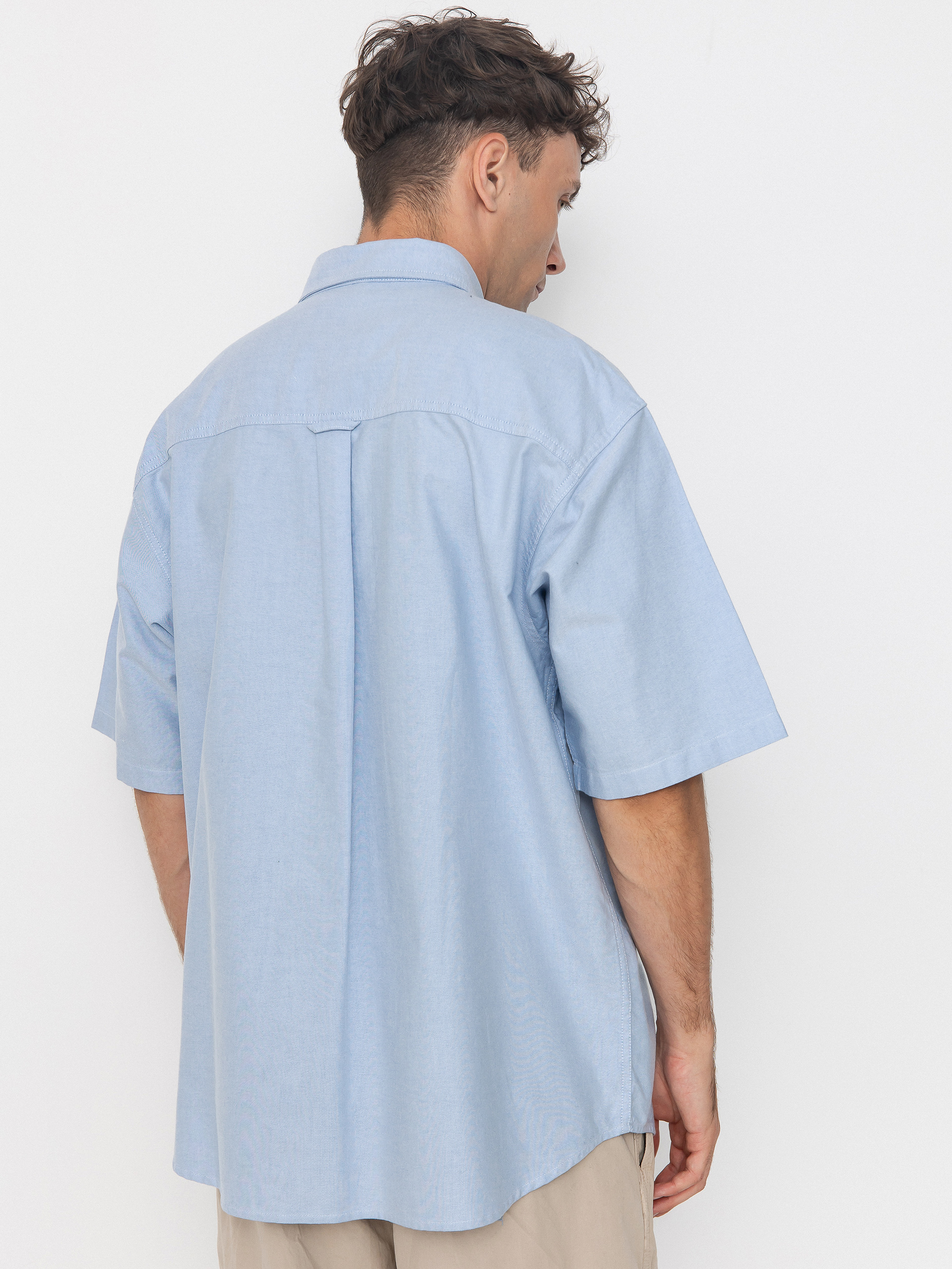 Košeľa Carhartt WIP Braxton (bleach/wax)