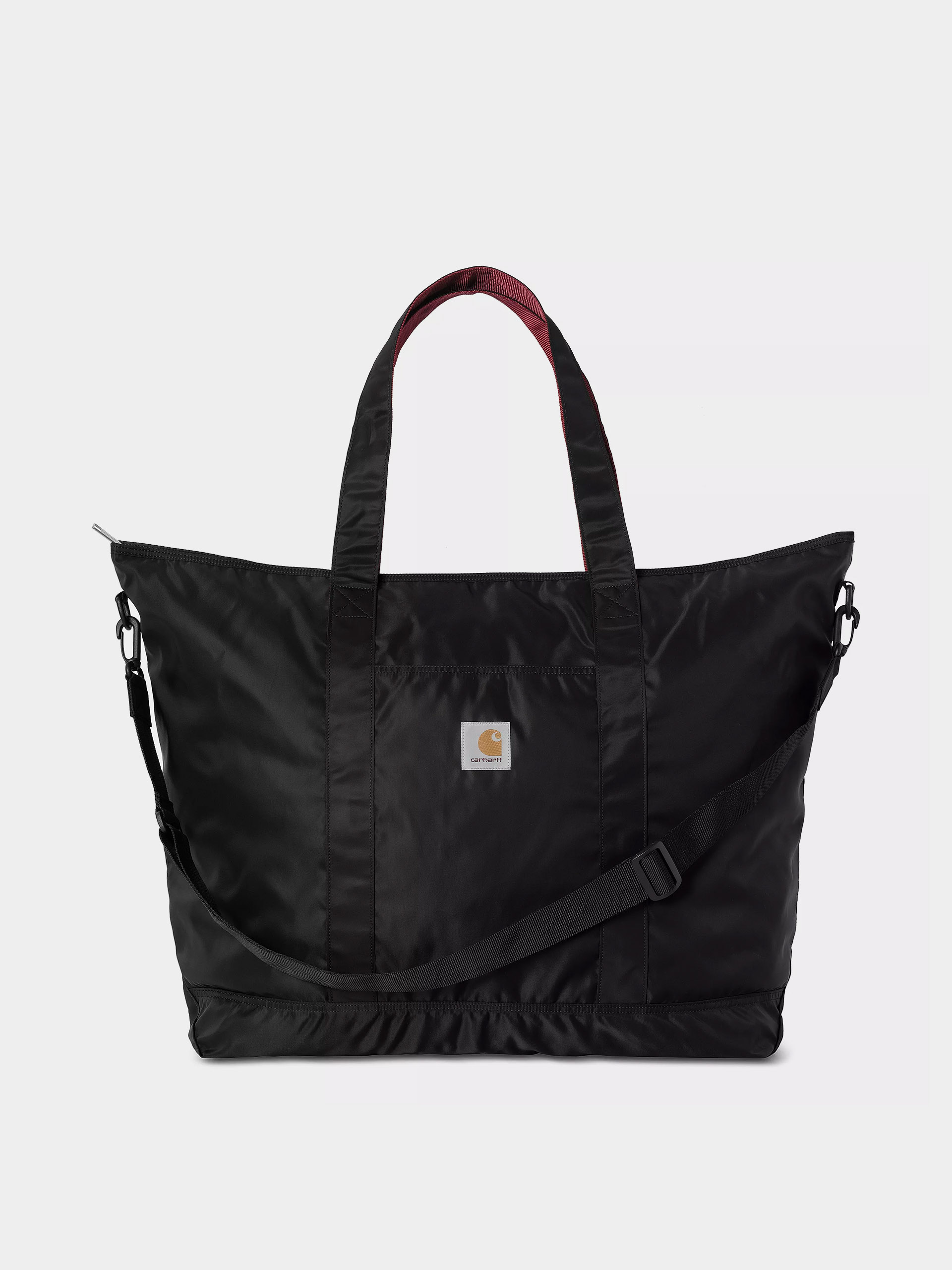 Kabelka Carhartt WIP Alumni Tote (black/scarlet)