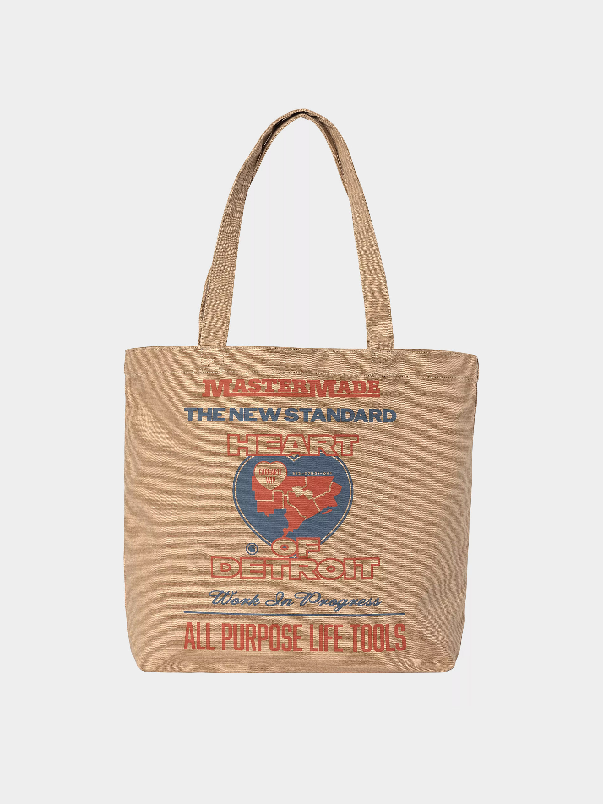 Kabelka Carhartt WIP Canvas Graphic Tote (arcan print/dusty h brown)