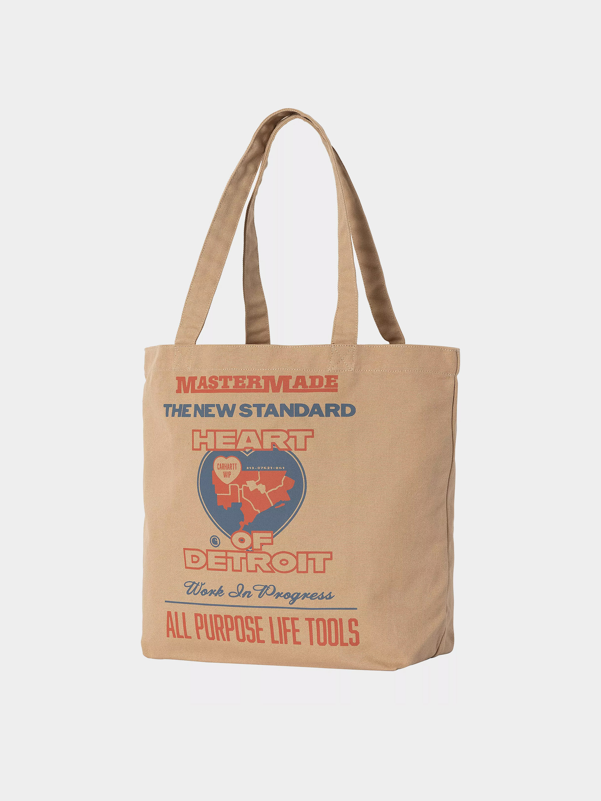 Kabelka Carhartt WIP Canvas Graphic Tote (arcan print/dusty h brown)