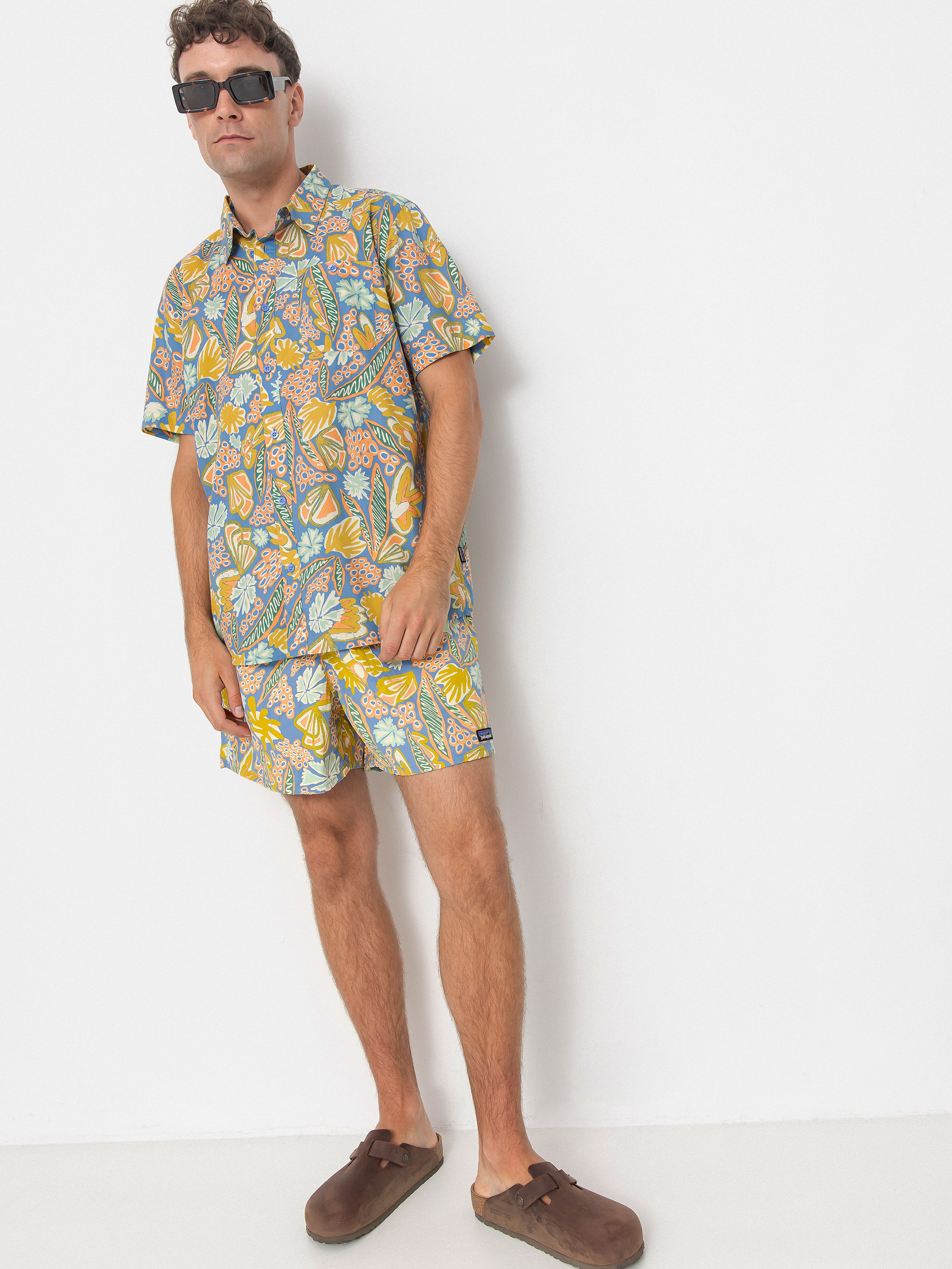 Košeľa Patagonia Go To (flourish/abundant blue)