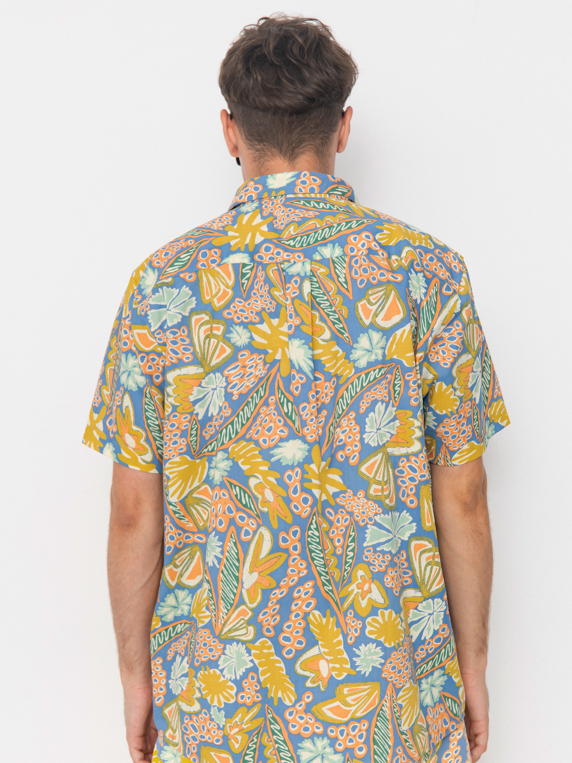 Košeľa Patagonia Go To (flourish/abundant blue)