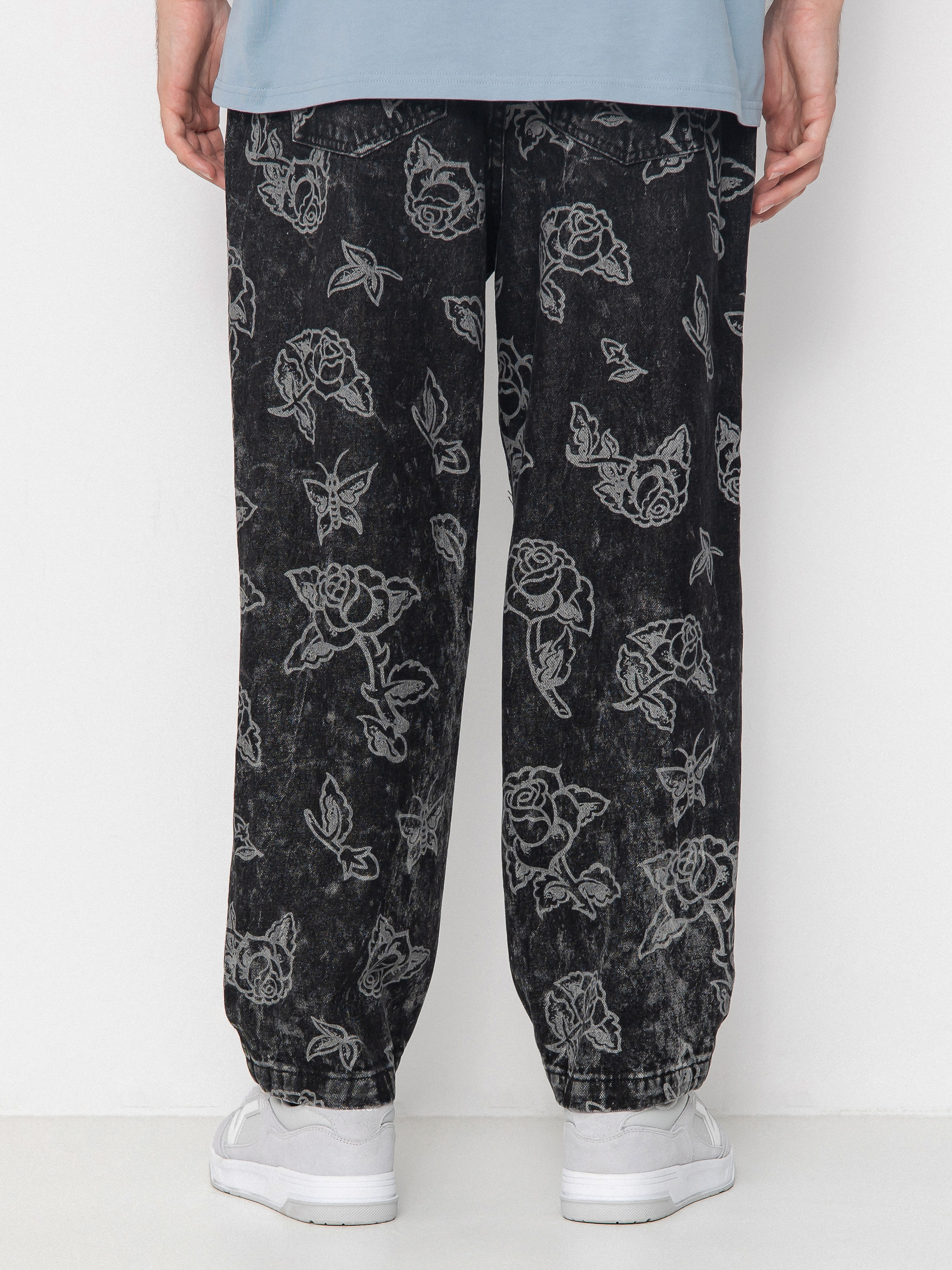 Nohavice Santa Cruz Big (mono flash roses)