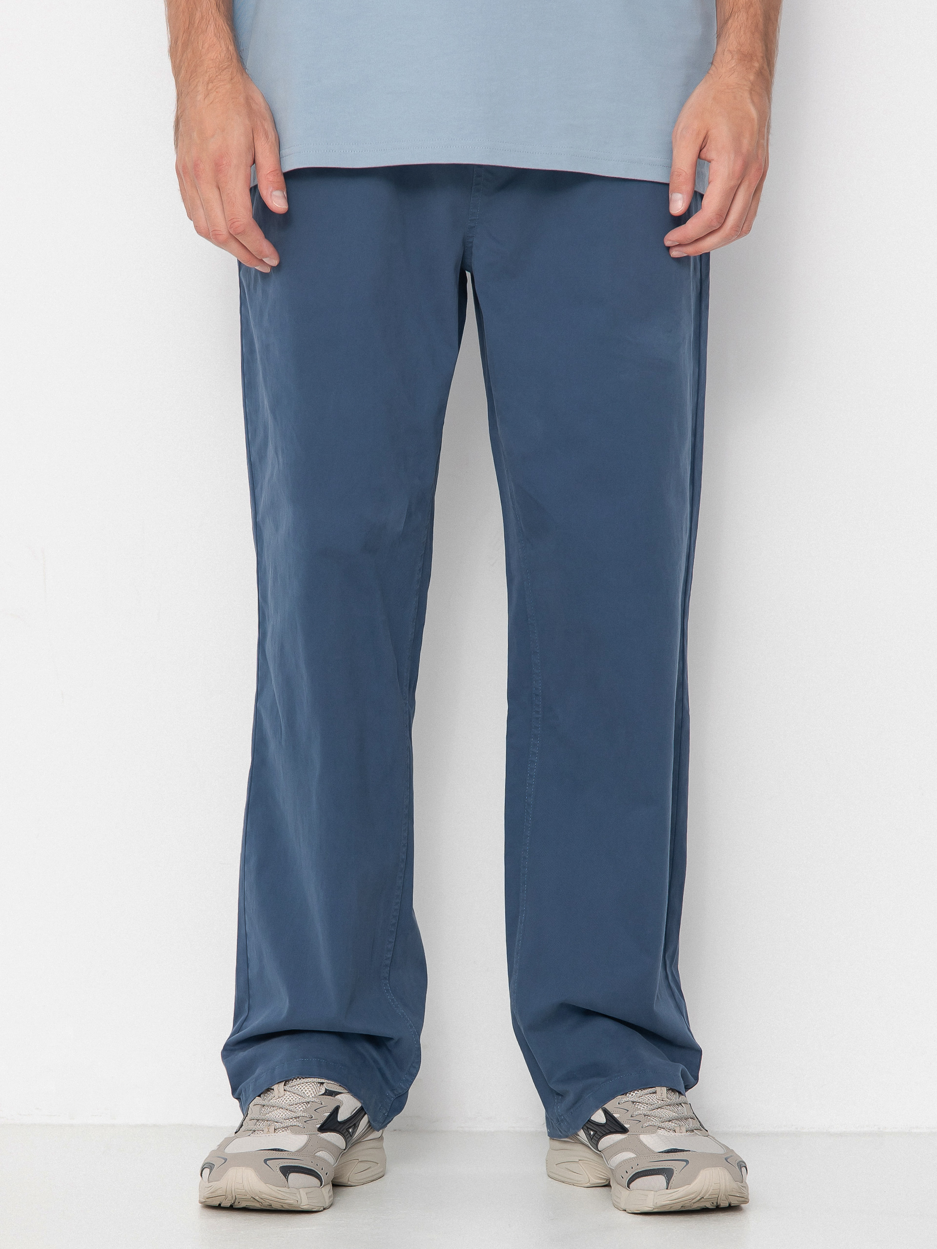 Nohavice Brixton Broadway Vw Ewaist Rlx (washed denim blue)