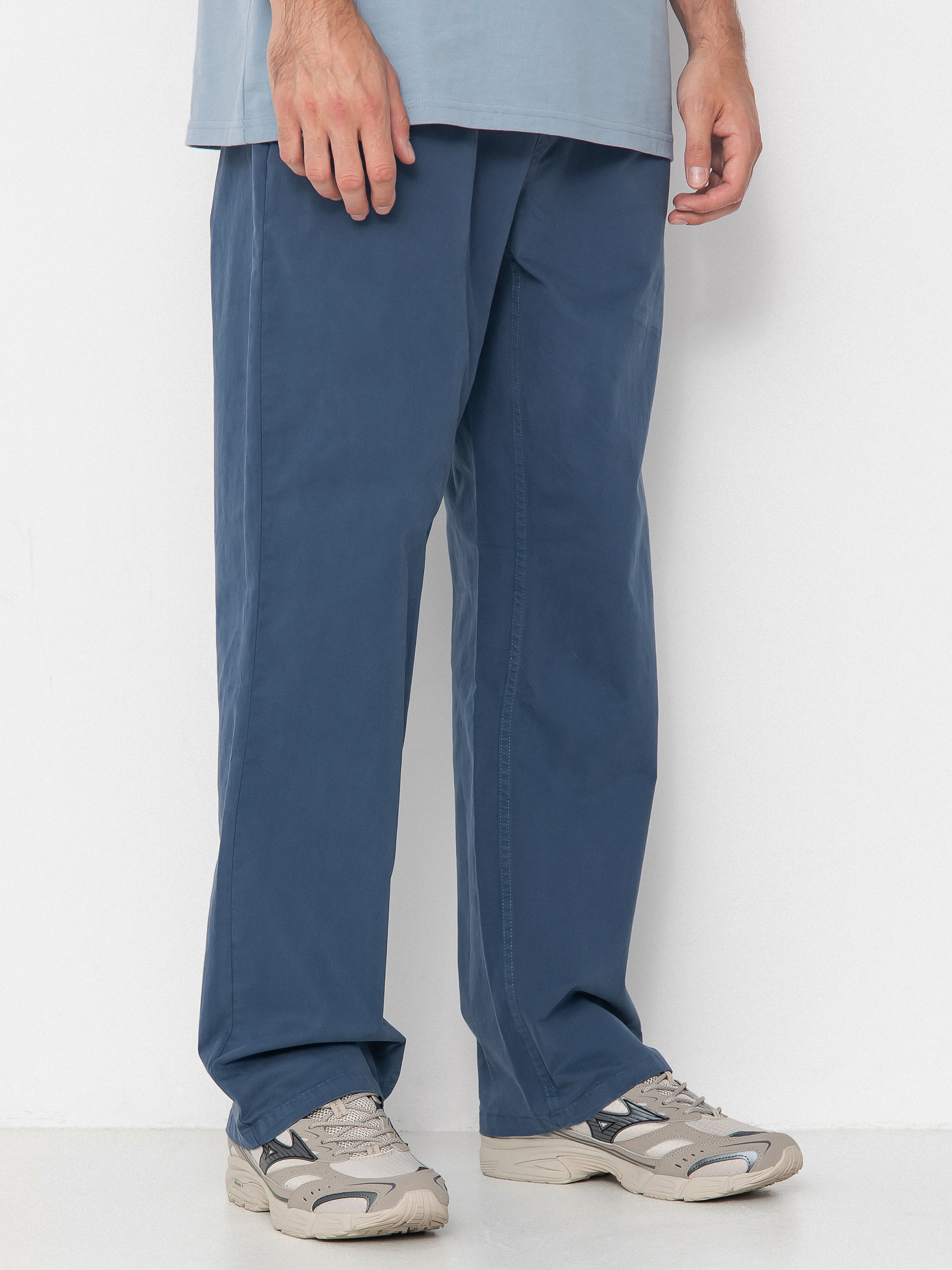 Nohavice Brixton Broadway Vw Ewaist Rlx (washed denim blue)