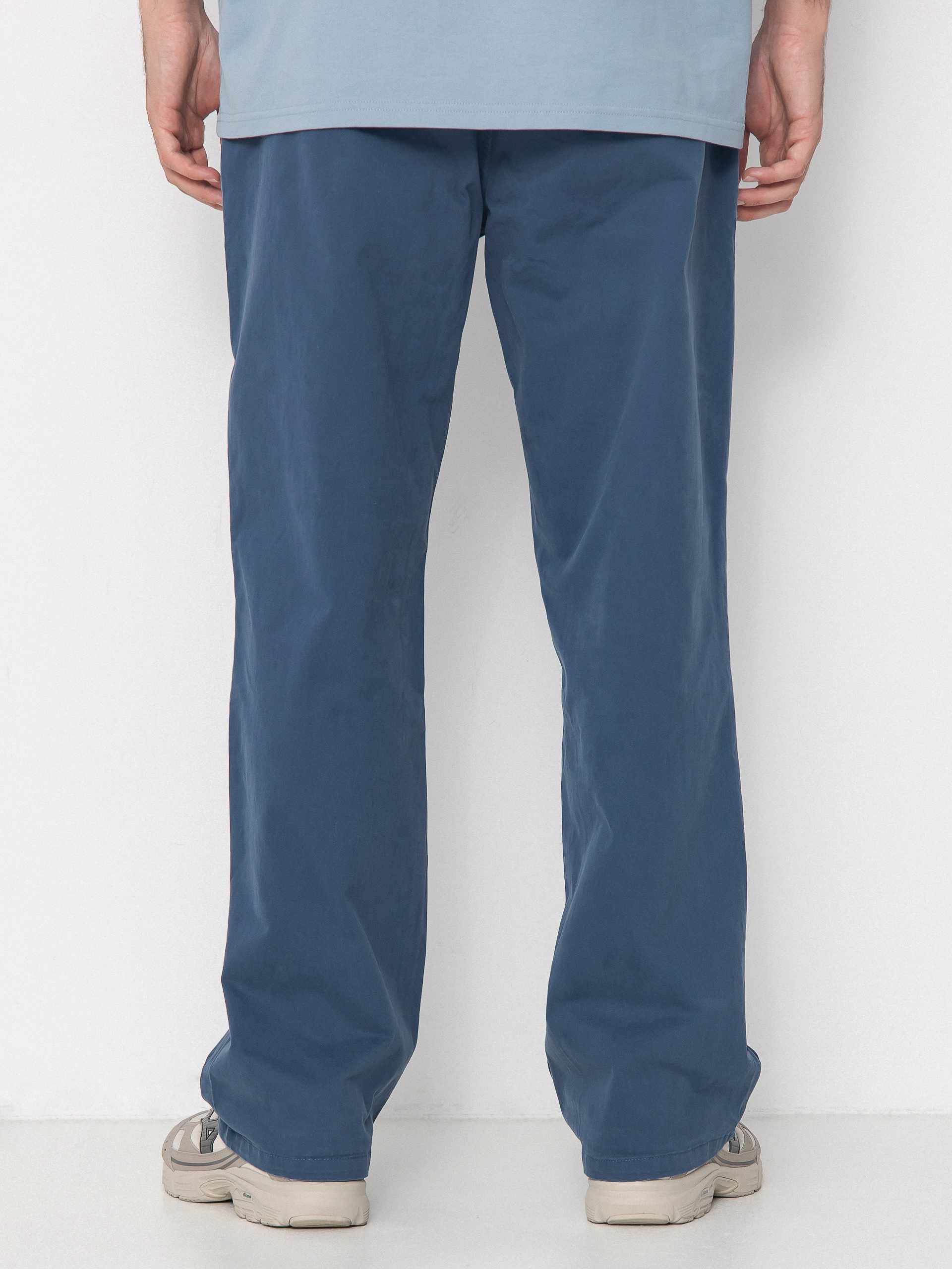 Nohavice Brixton Broadway Vw Ewaist Rlx (washed denim blue)