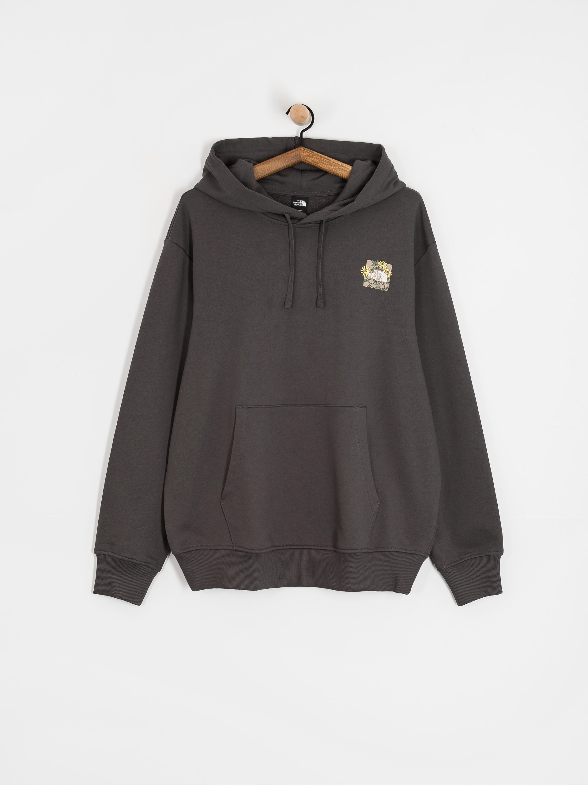 Mikina s kapucňou The North Face Connect Relaxed Graphic HD (anthracite grey)