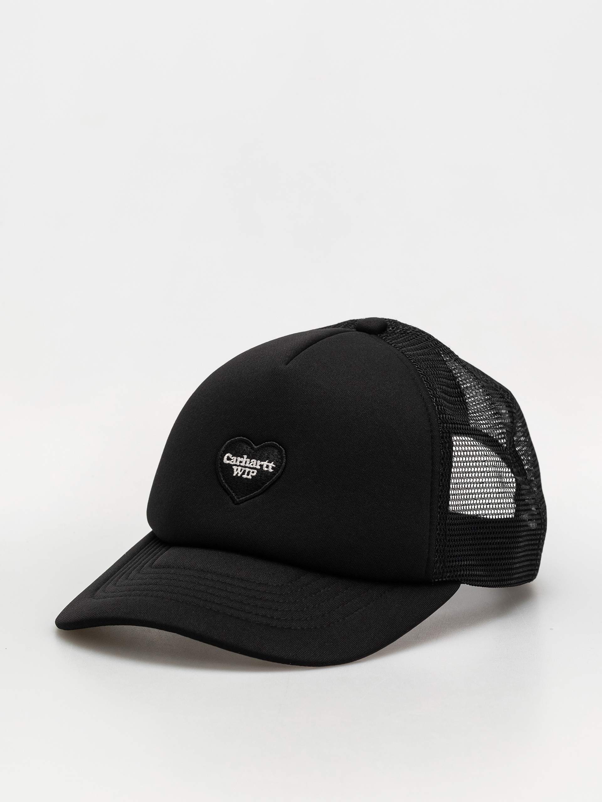 u0160iltovka Carhartt WIP Heart Patch Trucker (black)
