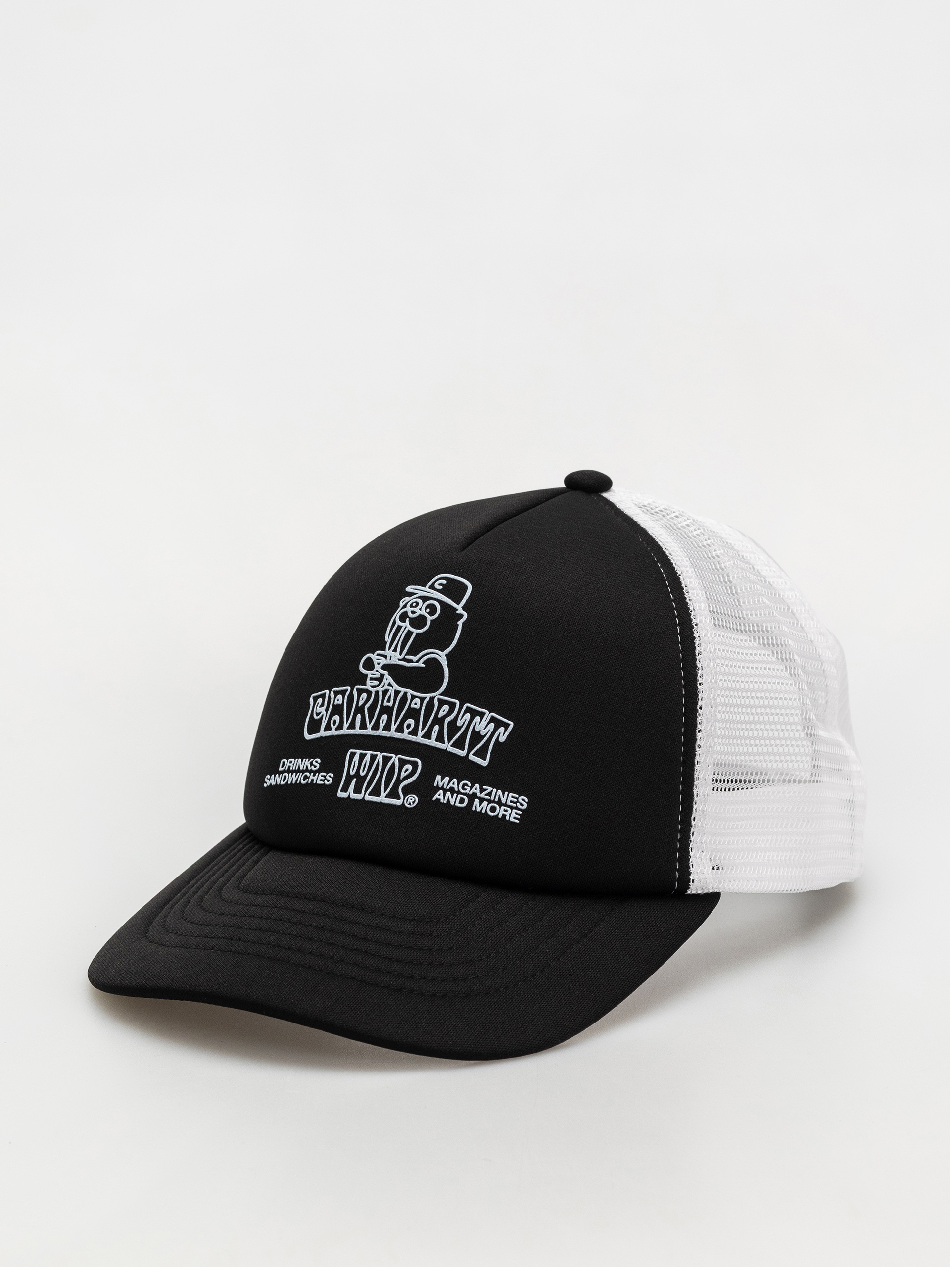 Šiltovka Carhartt WIP Sandwich Trucker (black)