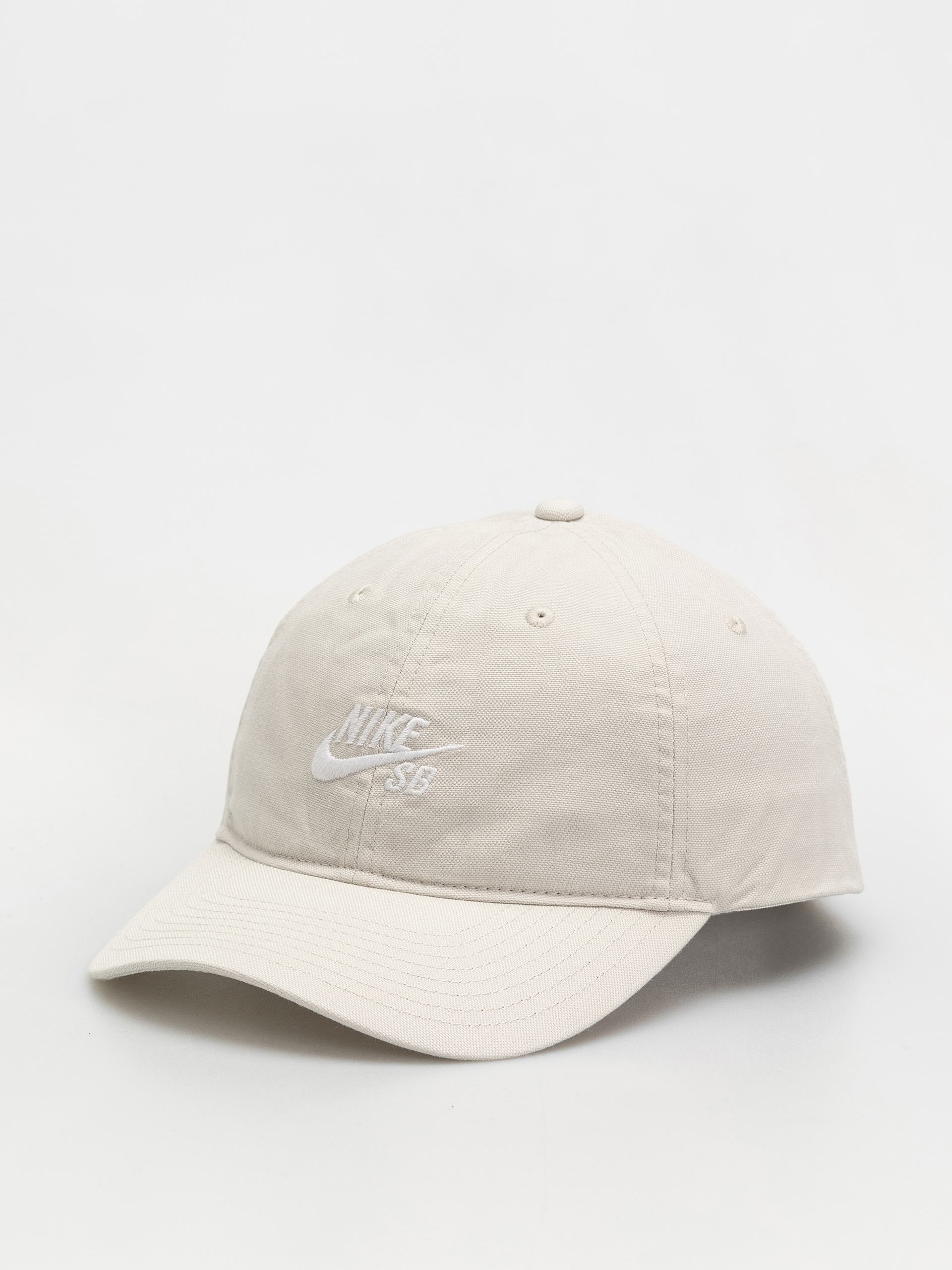 Šiltovka Nike SB Club (light bone/white)