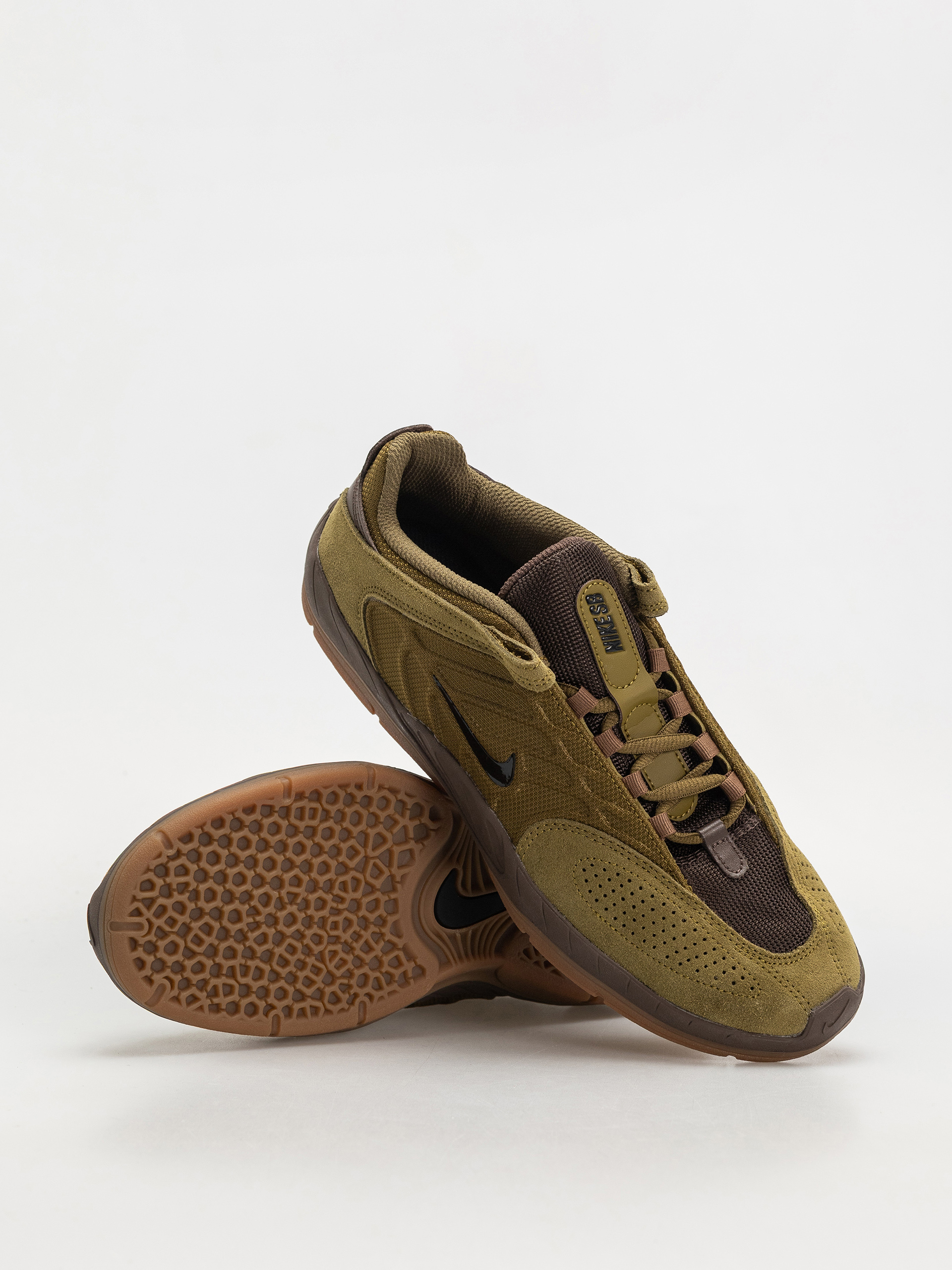 Topánky Nike SB Vertebrae (olive flak/black baroque brown)