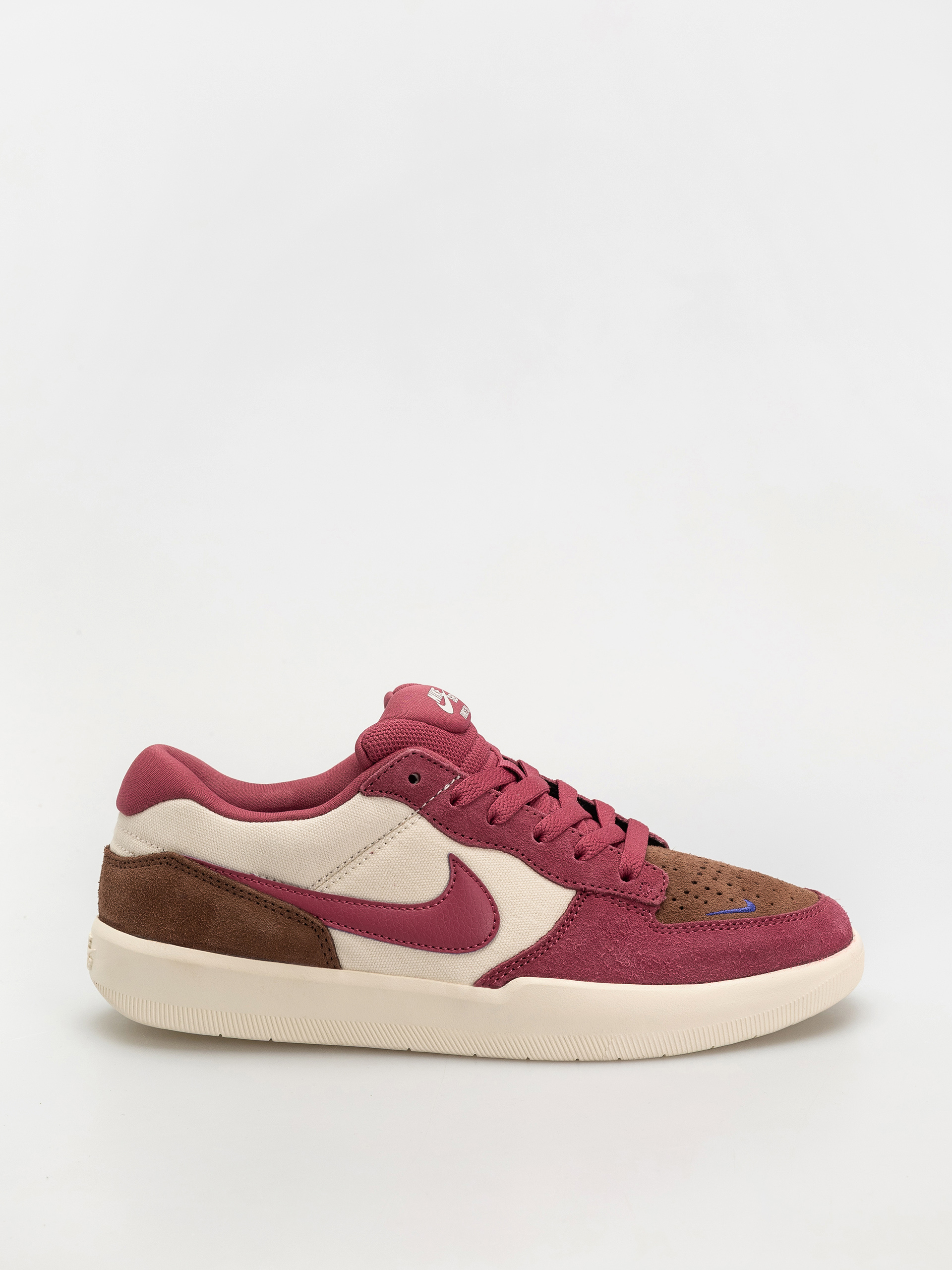 Topu00e1nky Nike SB Force 58 (pale ivory/sweet beet fauna brown)