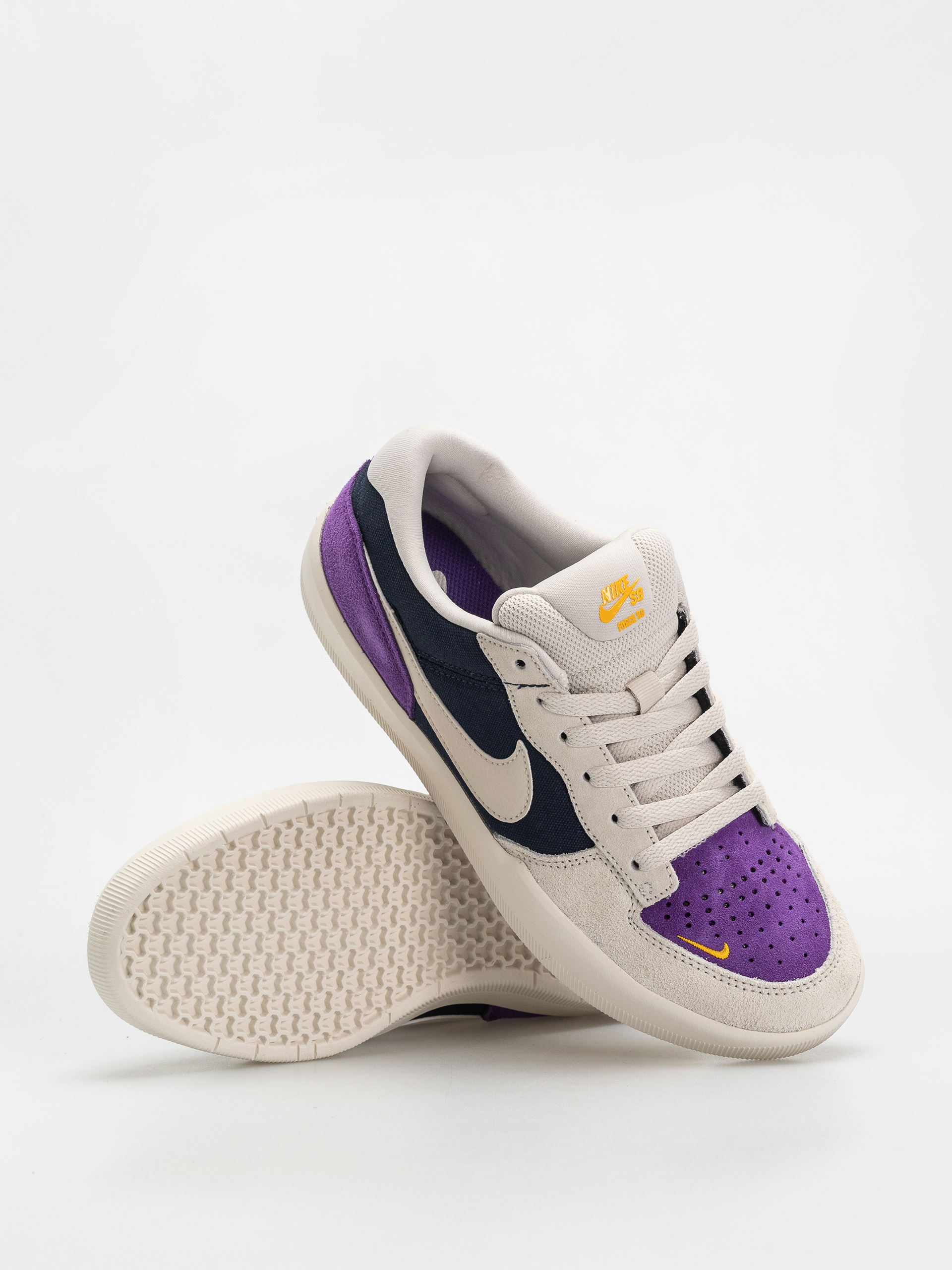 Topánky Nike SB Force 58 (obsidian/lt orewood brn wild grape)