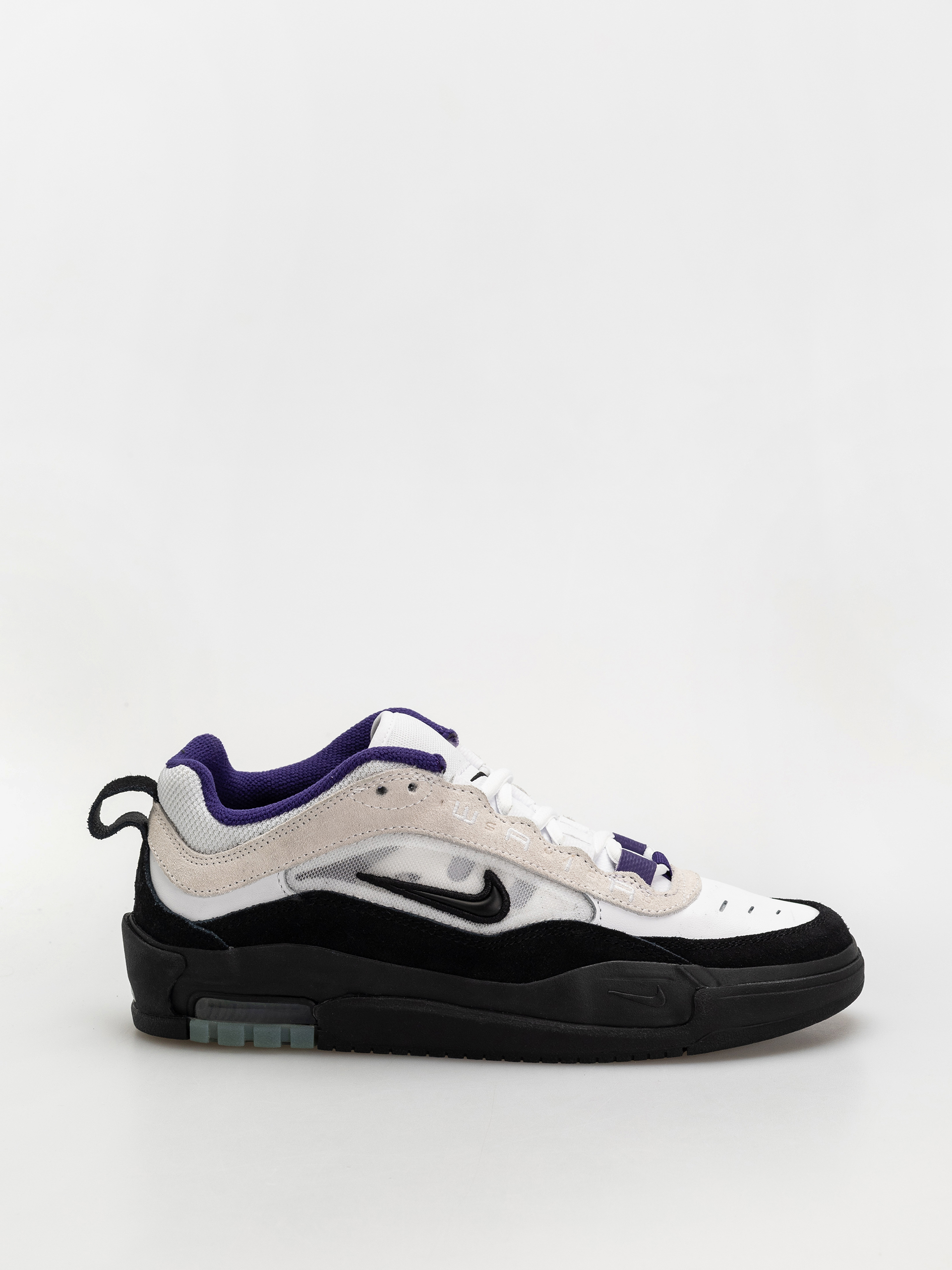 Topu00e1nky Nike SB Air Max Ishod (white/black court purple black)