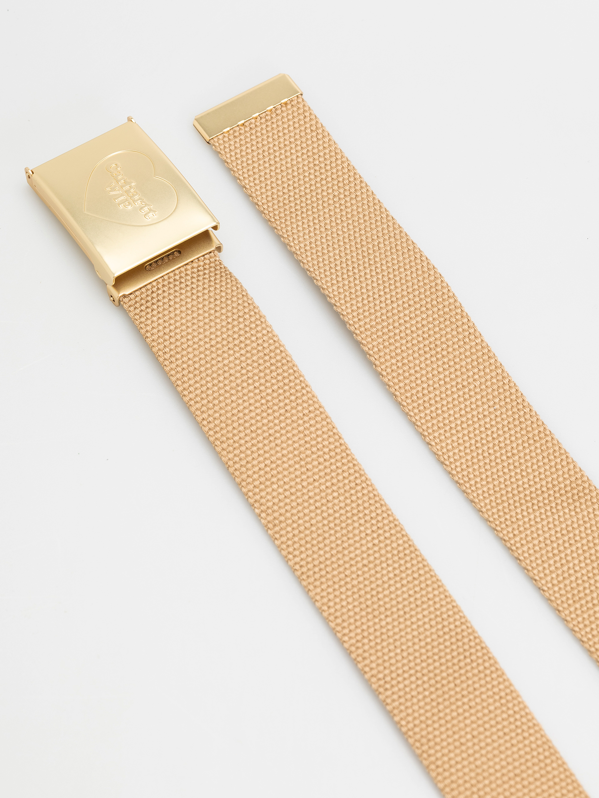 Opasok Carhartt WIP Heart Clip (dusty h brown/gold)