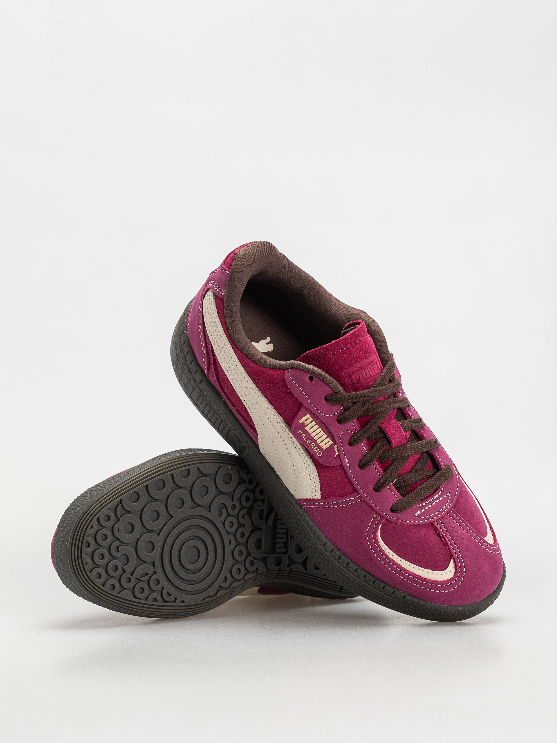 Topánky Puma Palermo Moda Wine Club Wmn (berry/alpine snow)