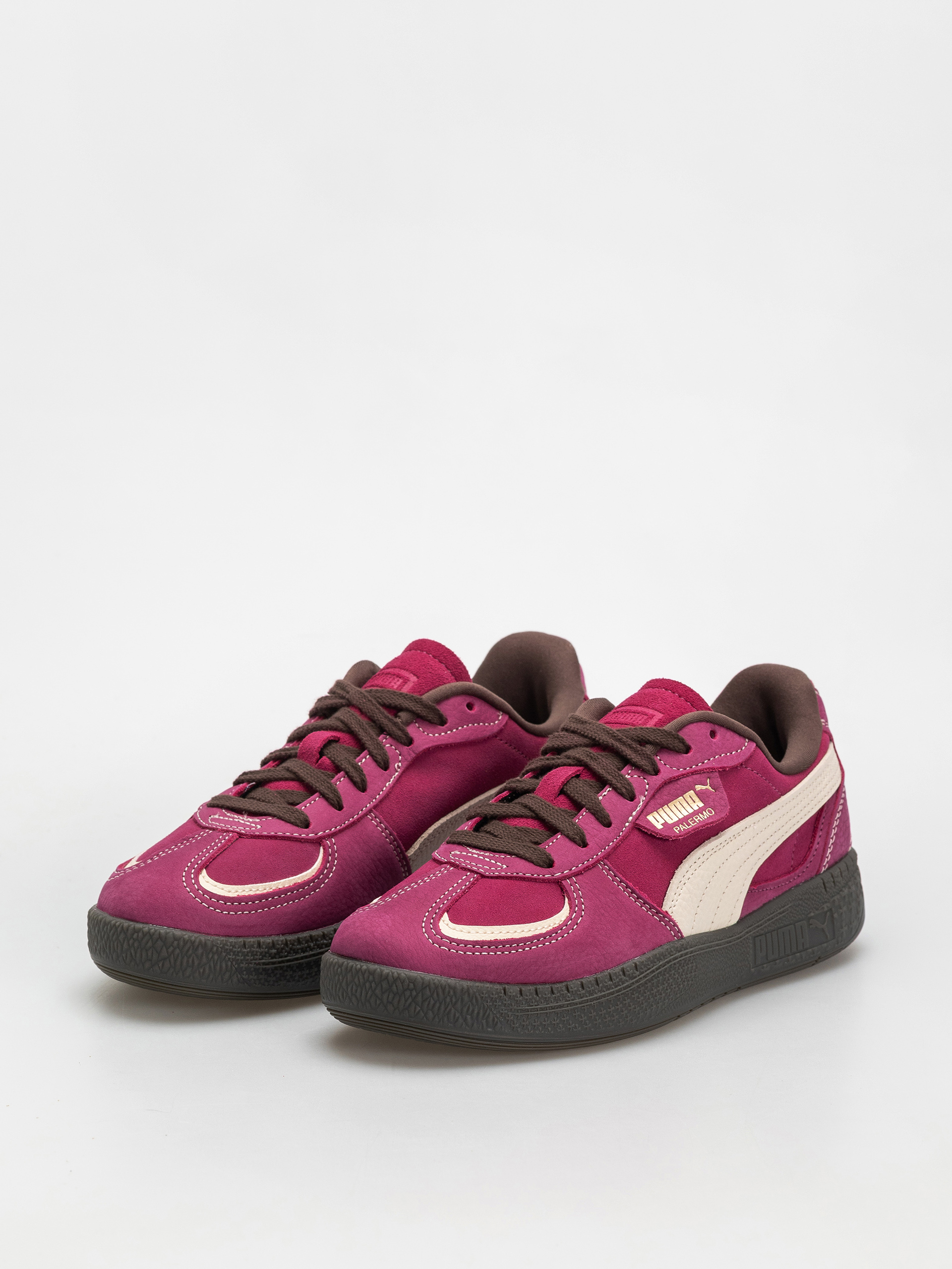 Topánky Puma Palermo Moda Wine Club Wmn (berry/alpine snow)