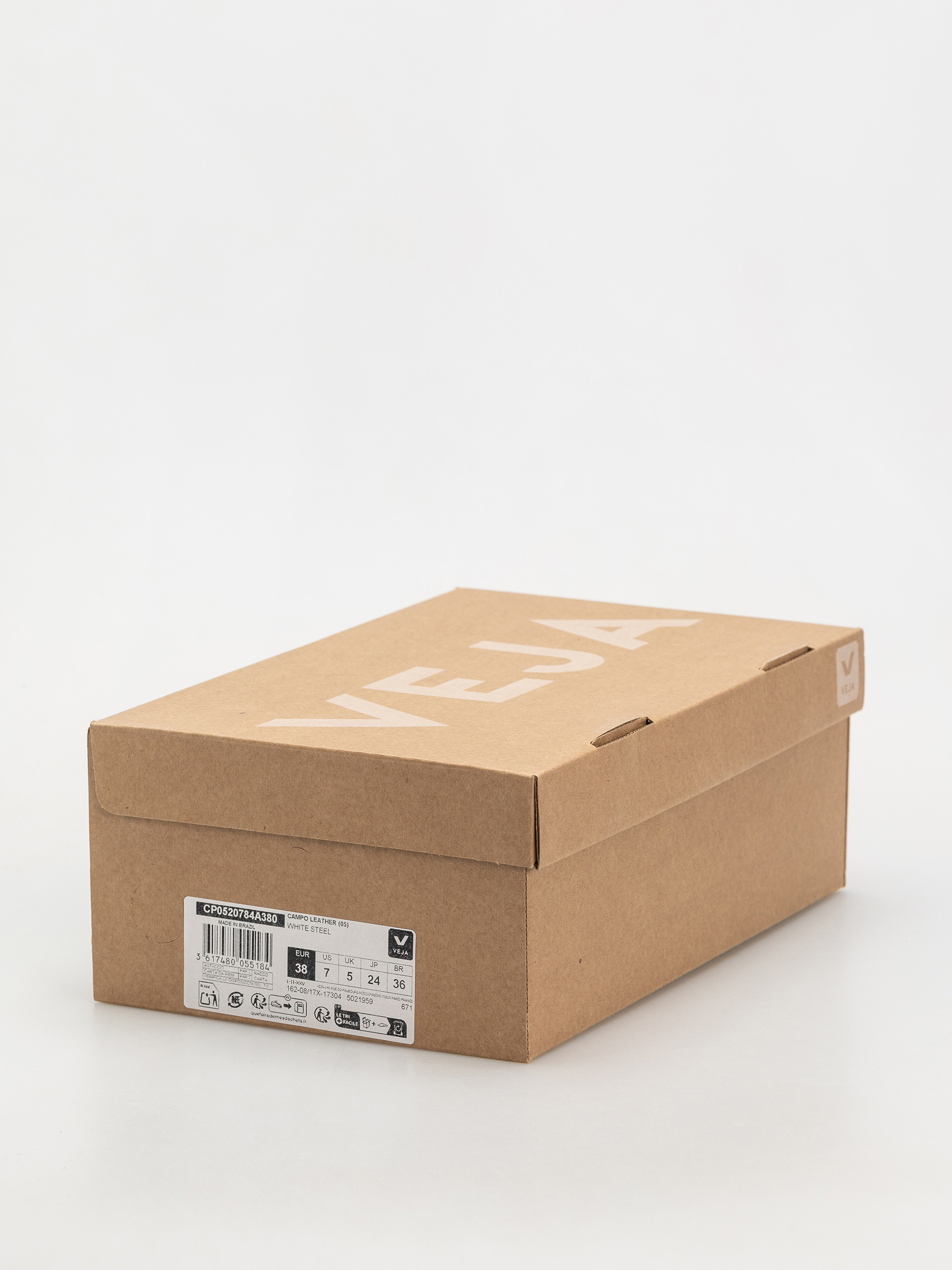 Topánky Veja Campo Wmn (white steel)