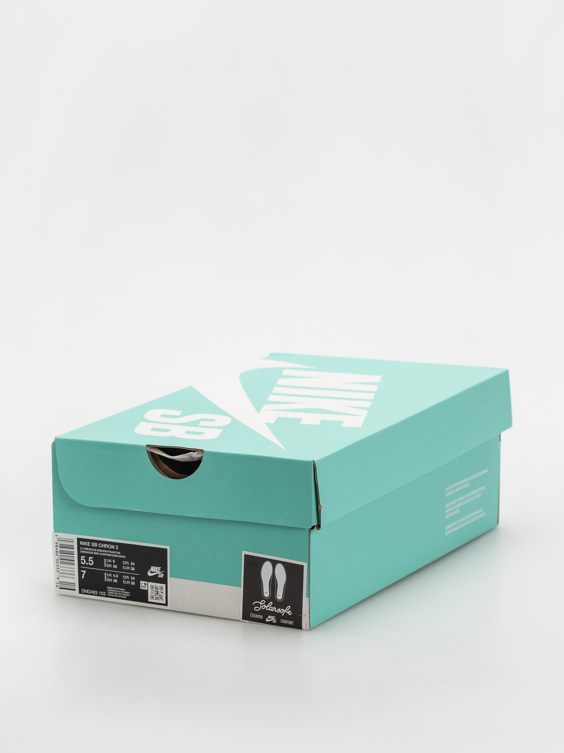 Topánky Nike SB Chron 2 (lt orewood brn/fir phantom mink brown)