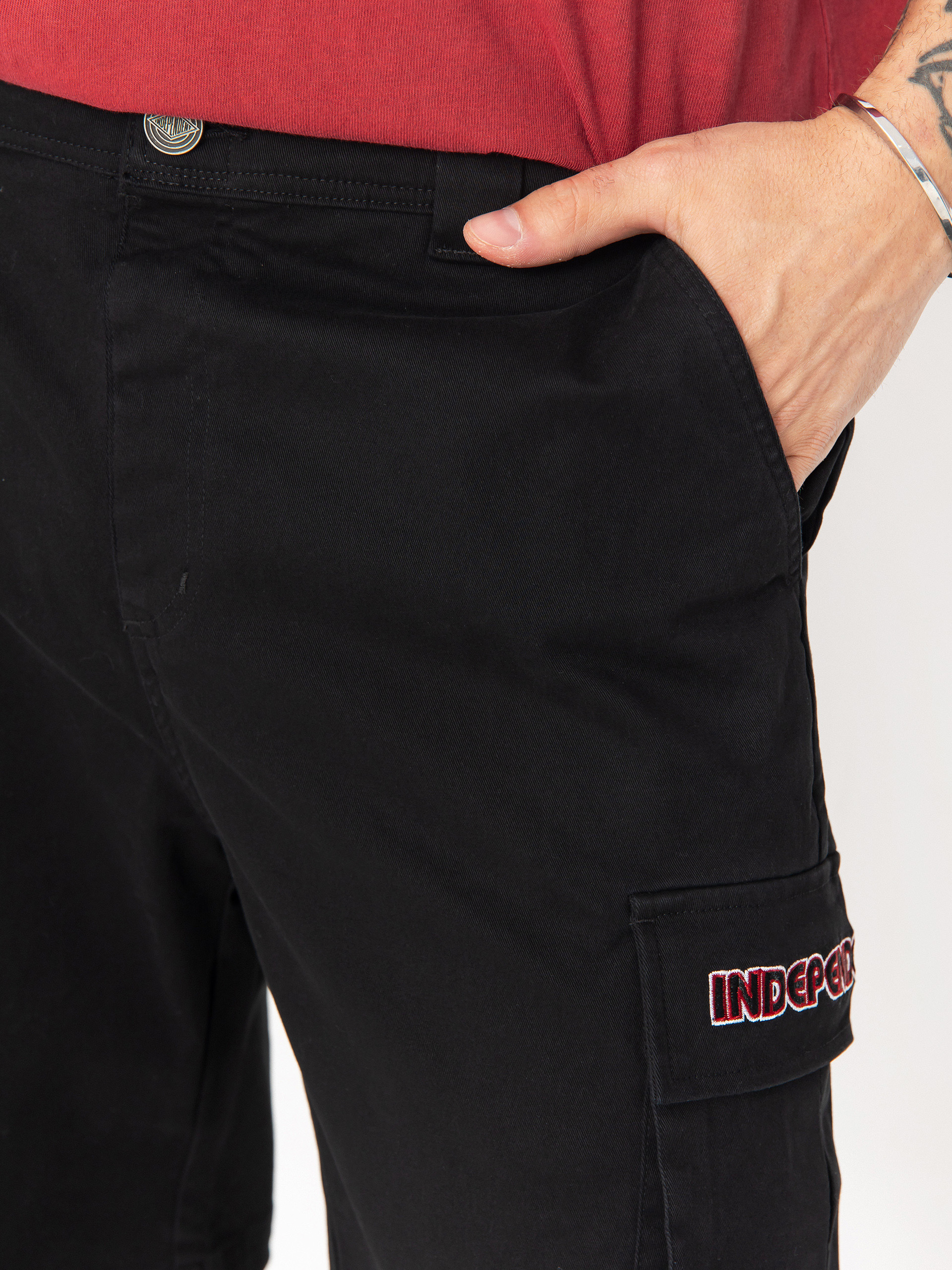 Kraťasy Independent Groundwork Short Cargo (black)