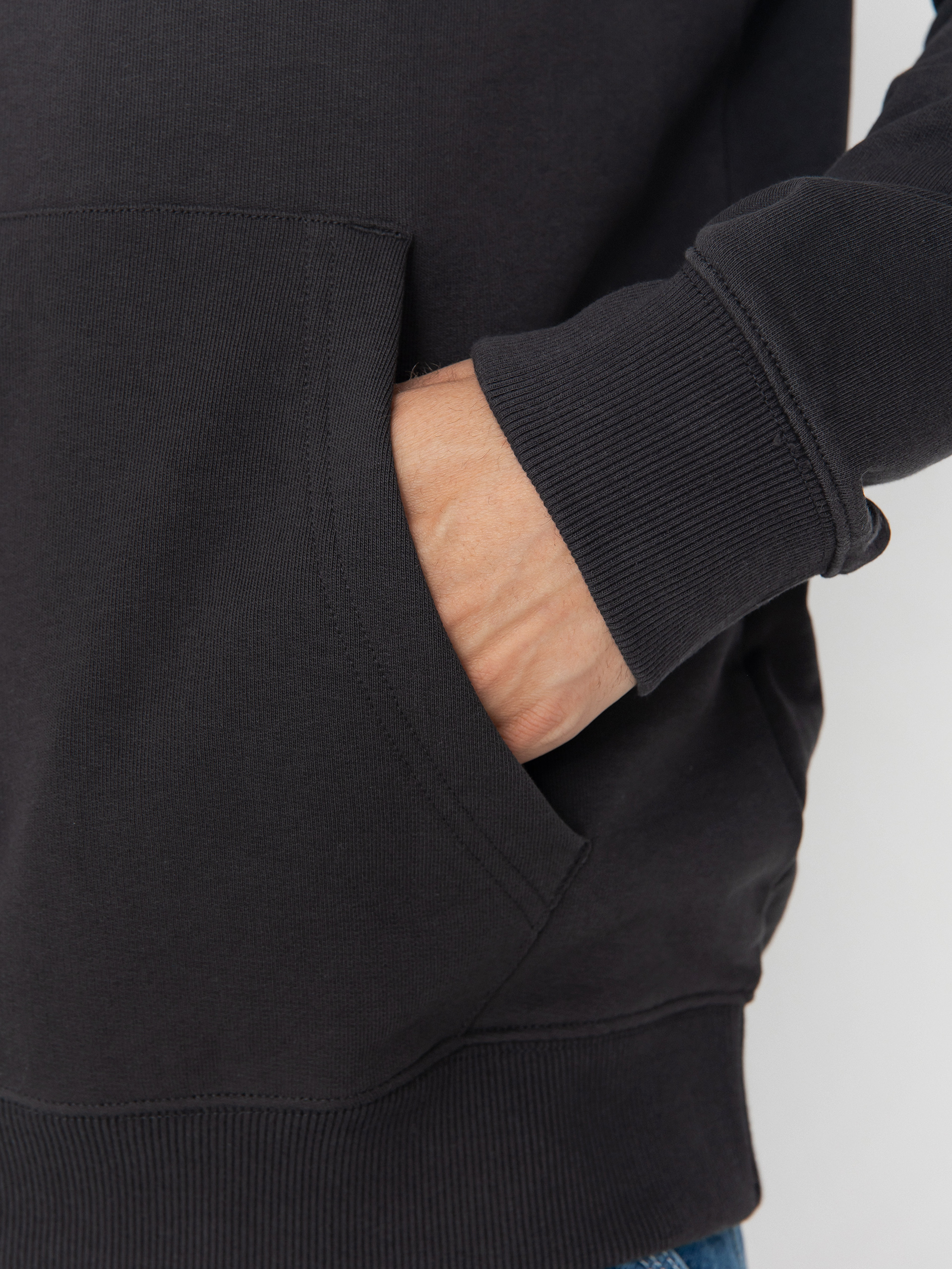 Mikina s kapucňou Element Ambition HD (off black)