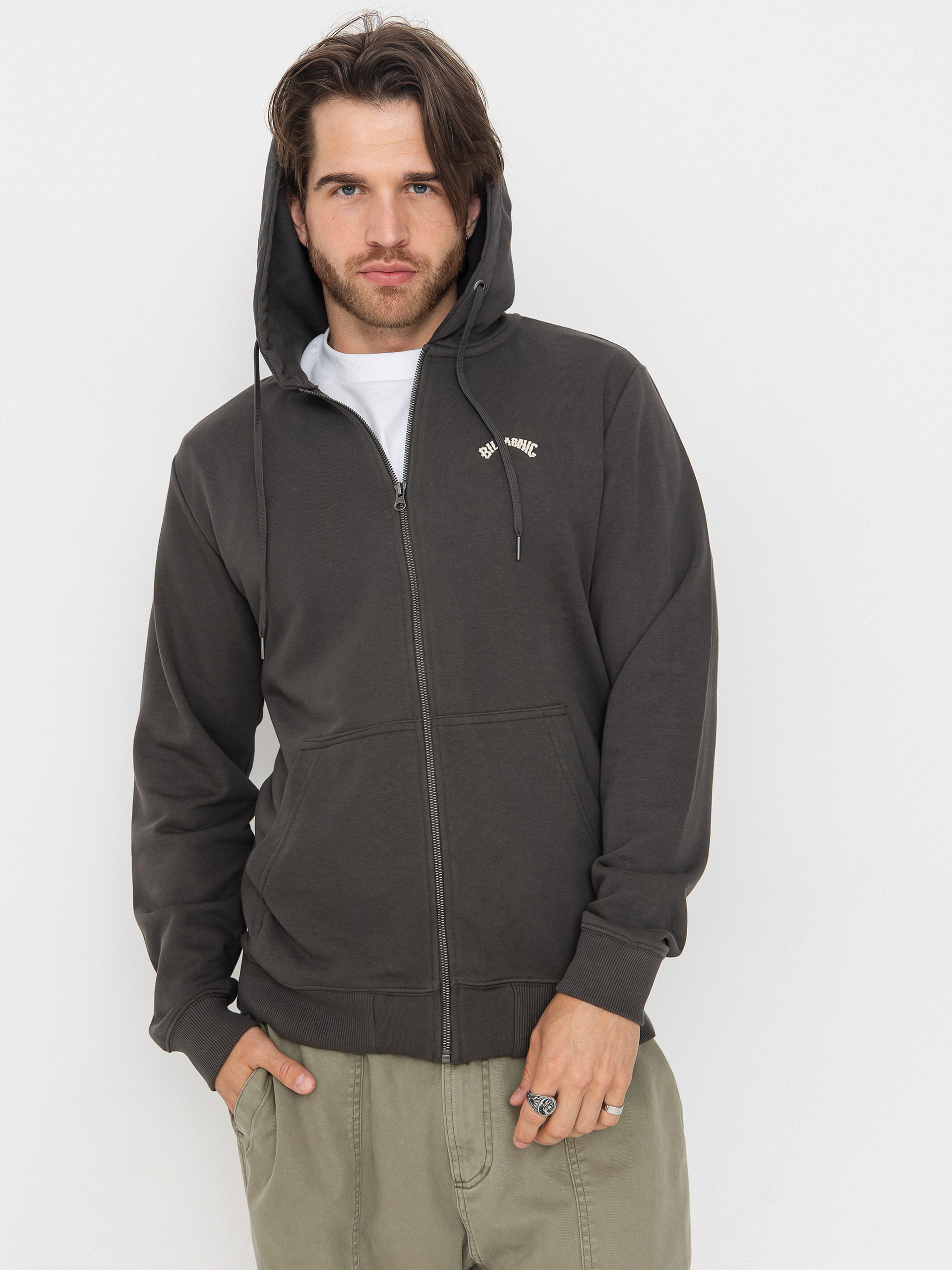 Mikina s kapucňou Billabong Arch ZHD (raven)