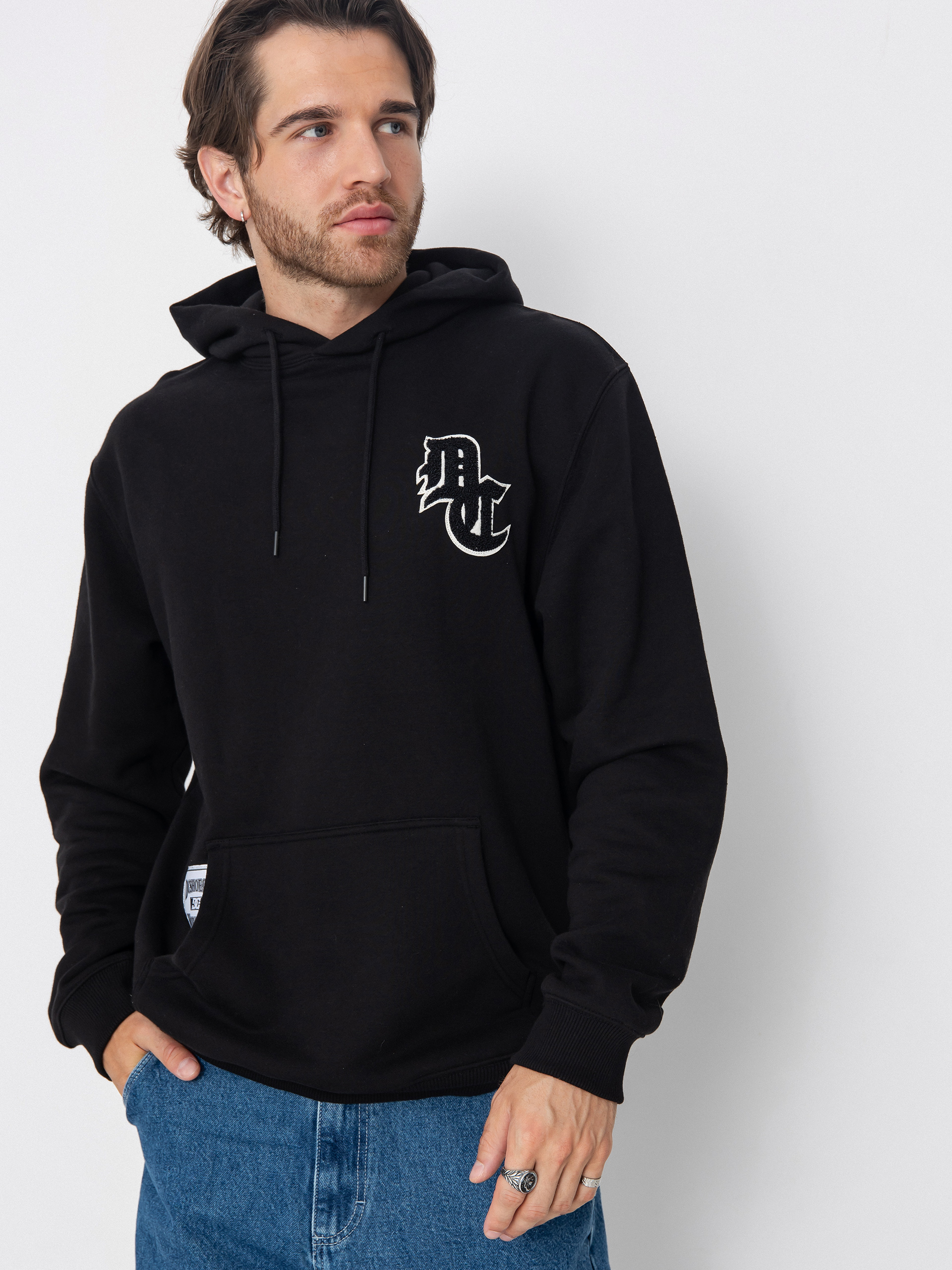 Mikina s kapucňou DC Bullpen HD (black)